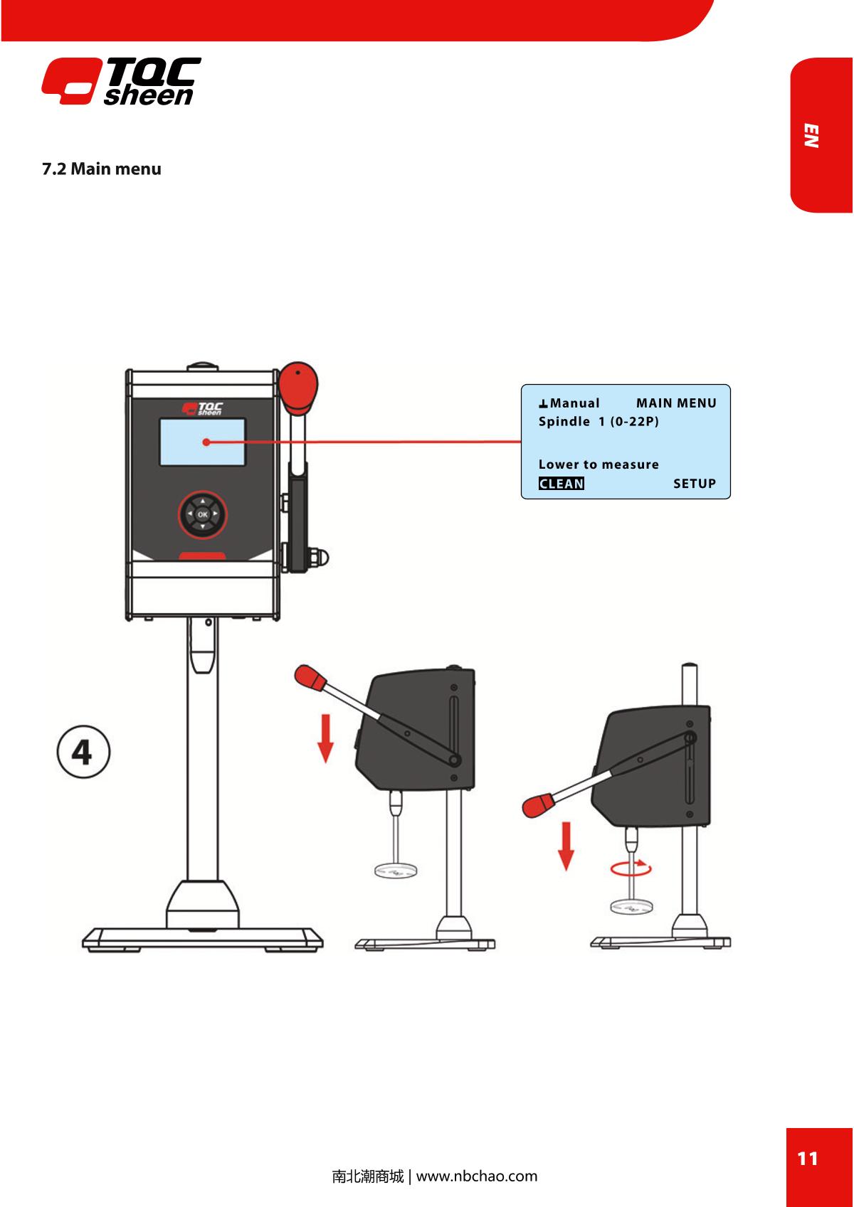 TQC sheen DV2000 Rotational viscometerManual page 11