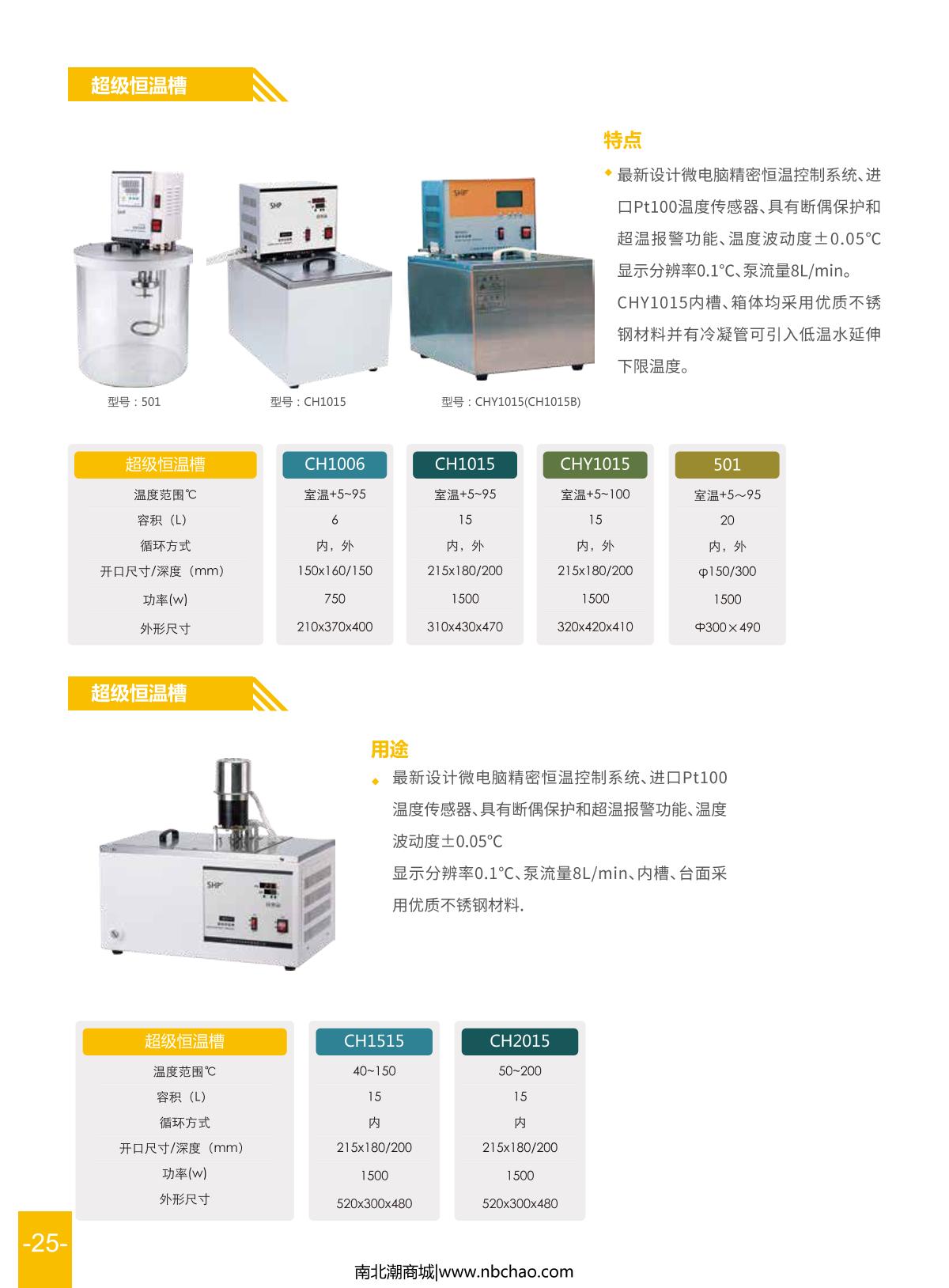 SDPTOP CH1015B Super Thermostat brochure page 1