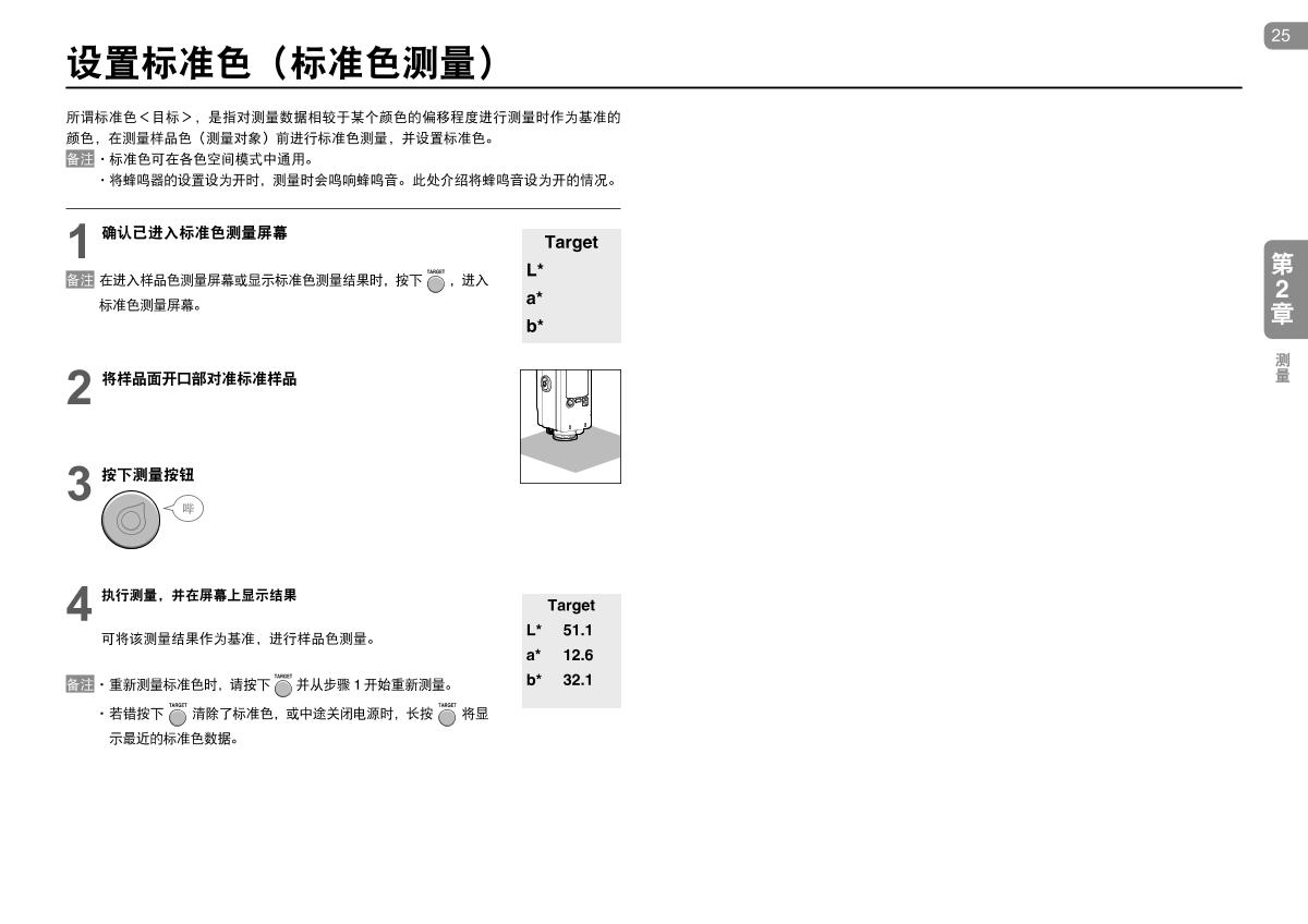 KONICAMINOLTA CR-10 Plus Small ColorimeterManual page 25