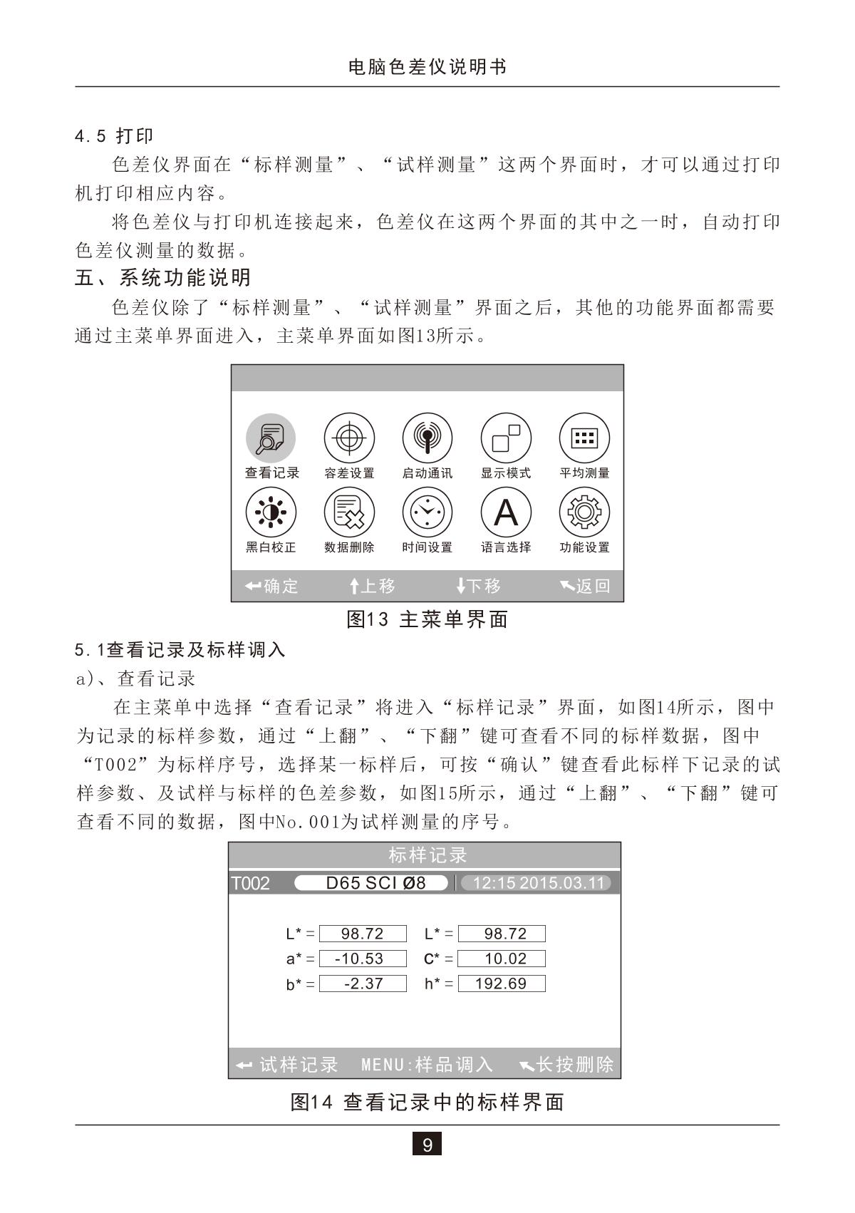 3NH NH300 + Multifunctional Test Components ColorimeterManual page 11