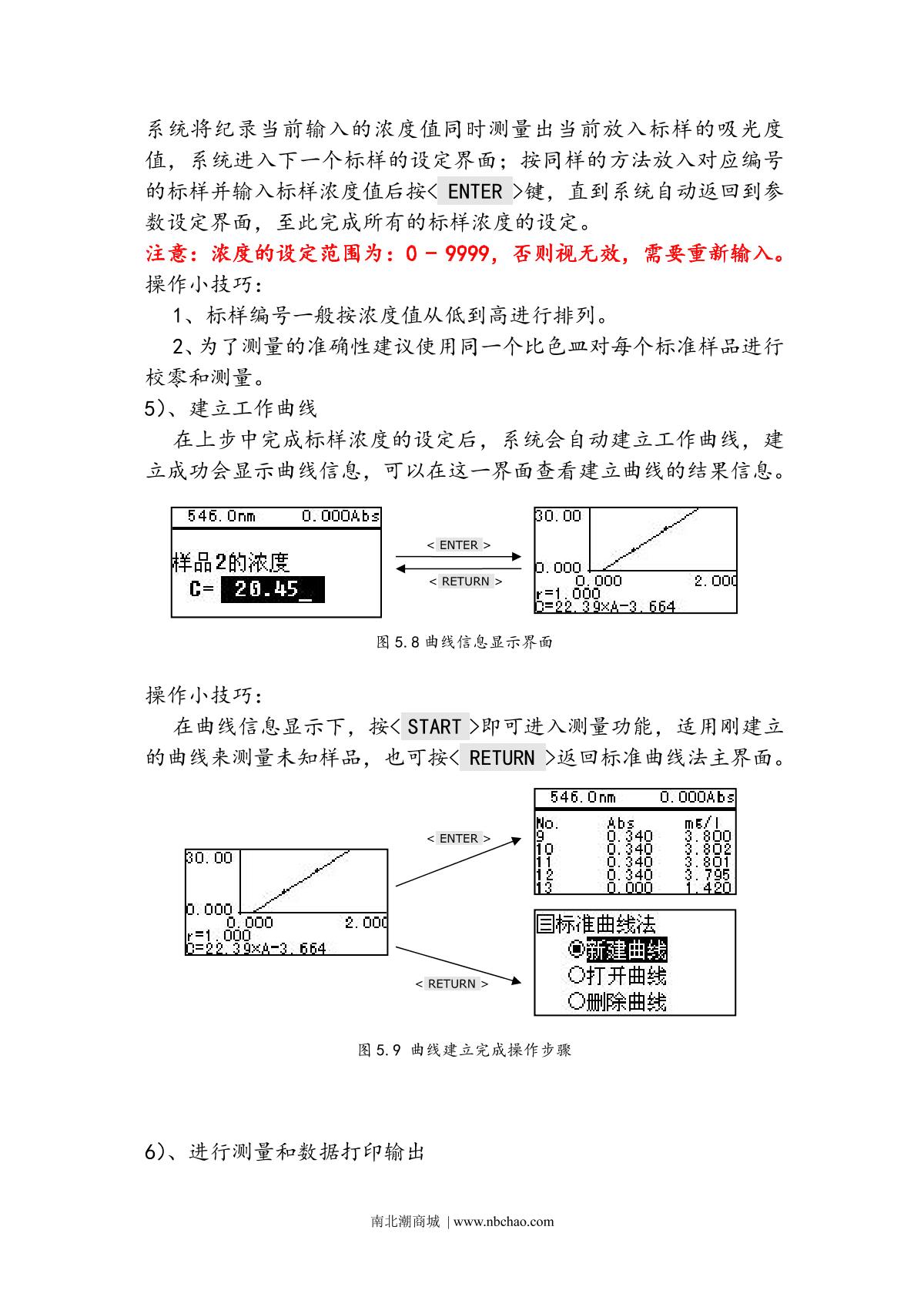 Yoke 723N SpectrophotometerManual page 17