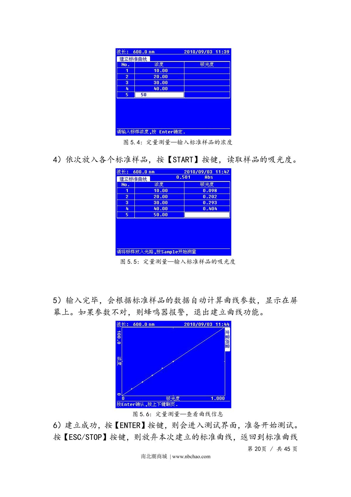 Yoke UV1810 SpectrophotometerManual page 23