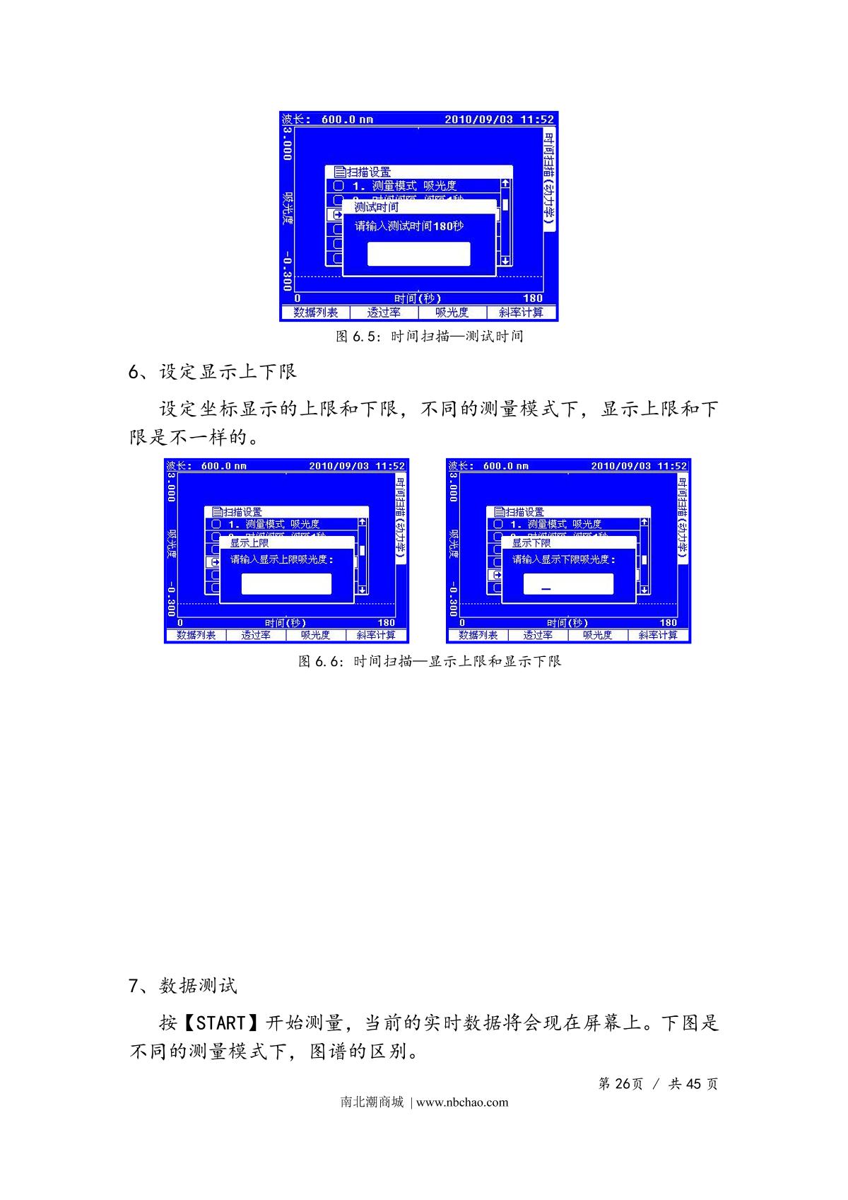 Yoke UV1810 SpectrophotometerManual page 29