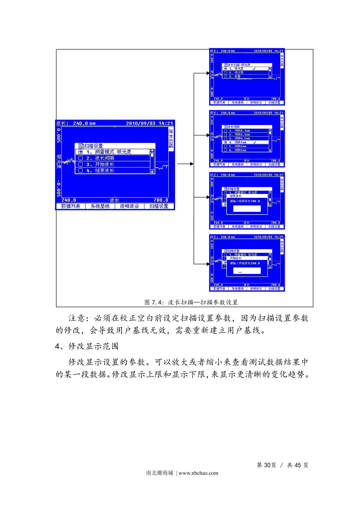Yoke UV1810S SpectrophotometerManual page 33