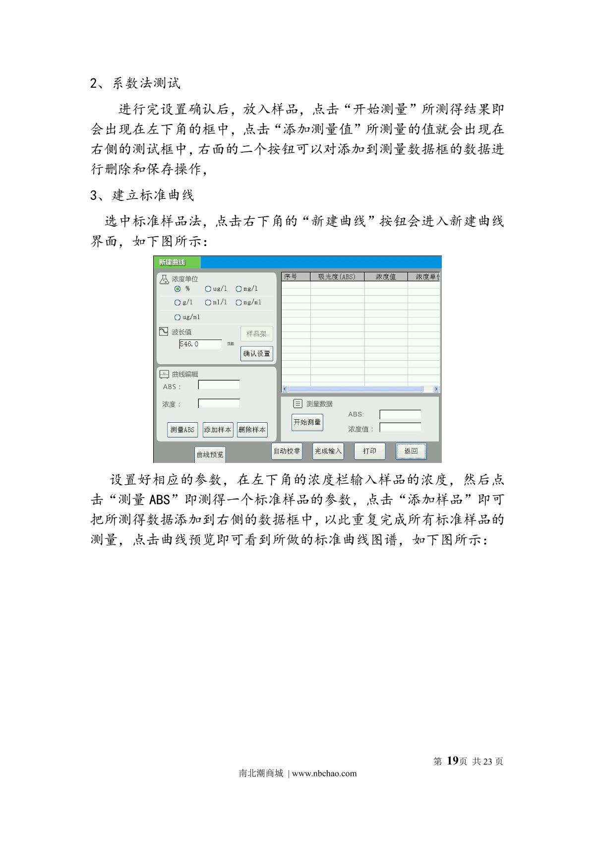 Yoke U3200 SpectrophotometerManual page 22