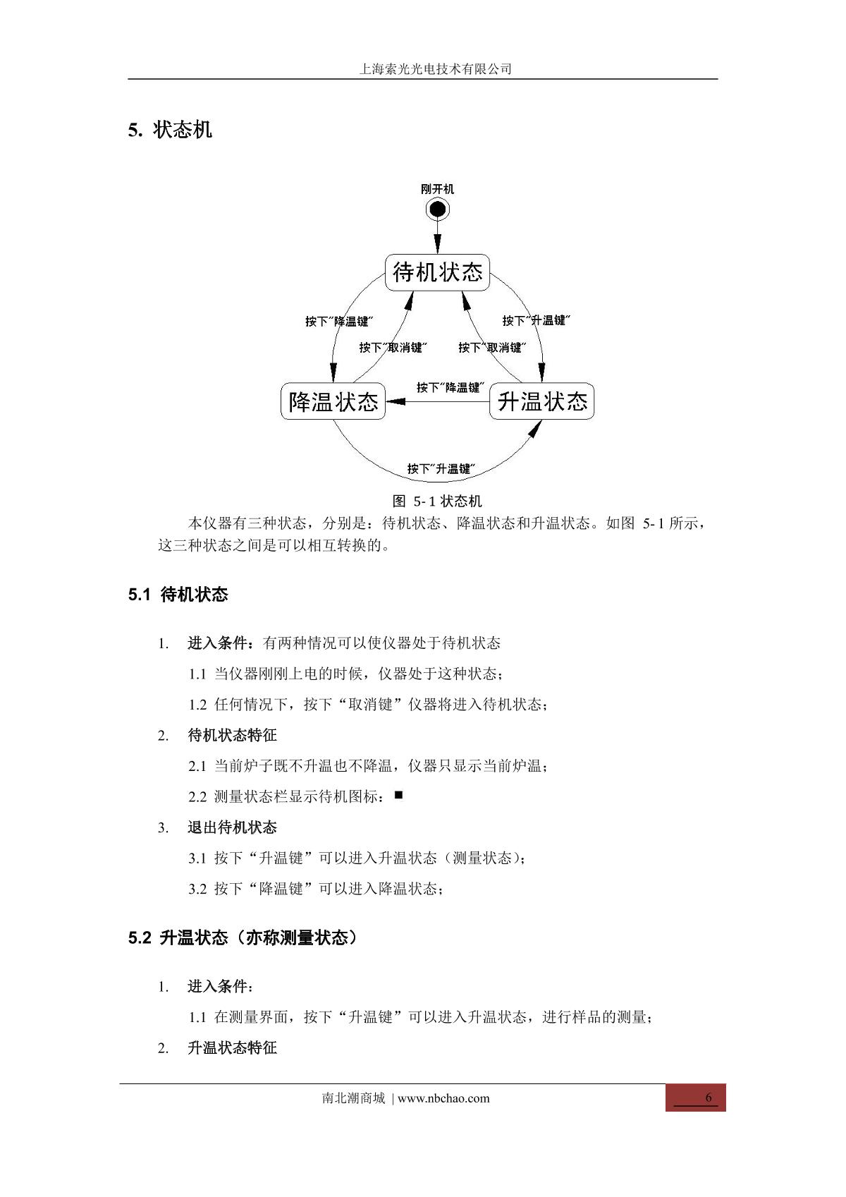 Suoguang X-4A Melting point meterManual page 9