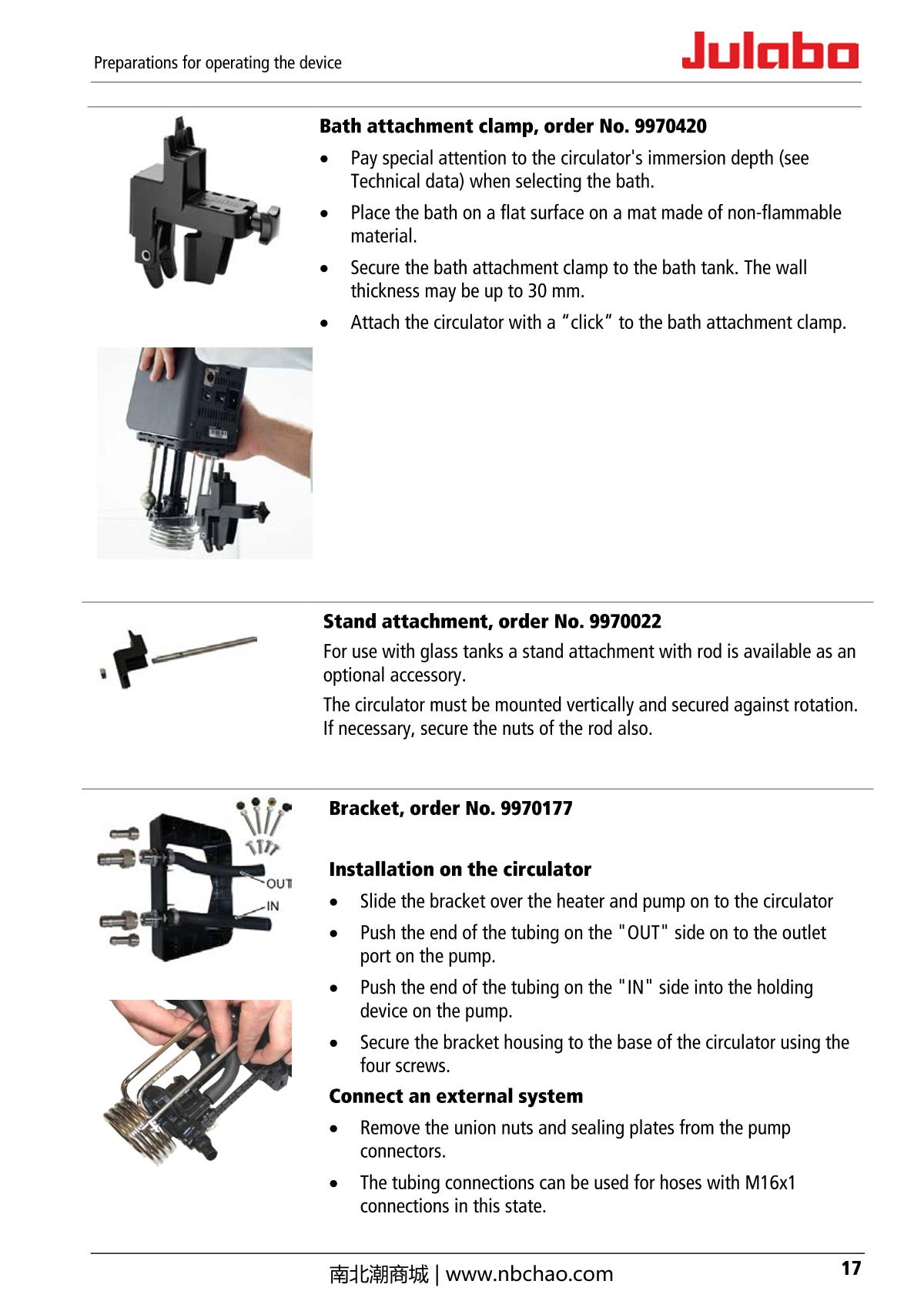 JULABO  Manual page 17