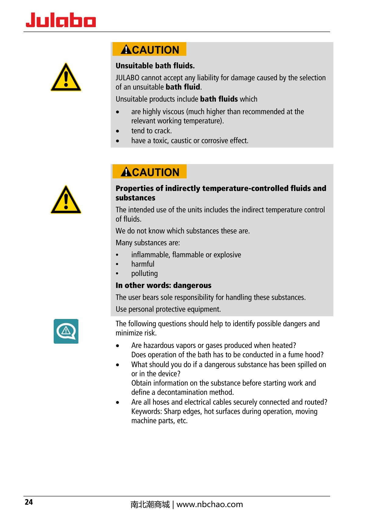 JULABO  Manual page 24