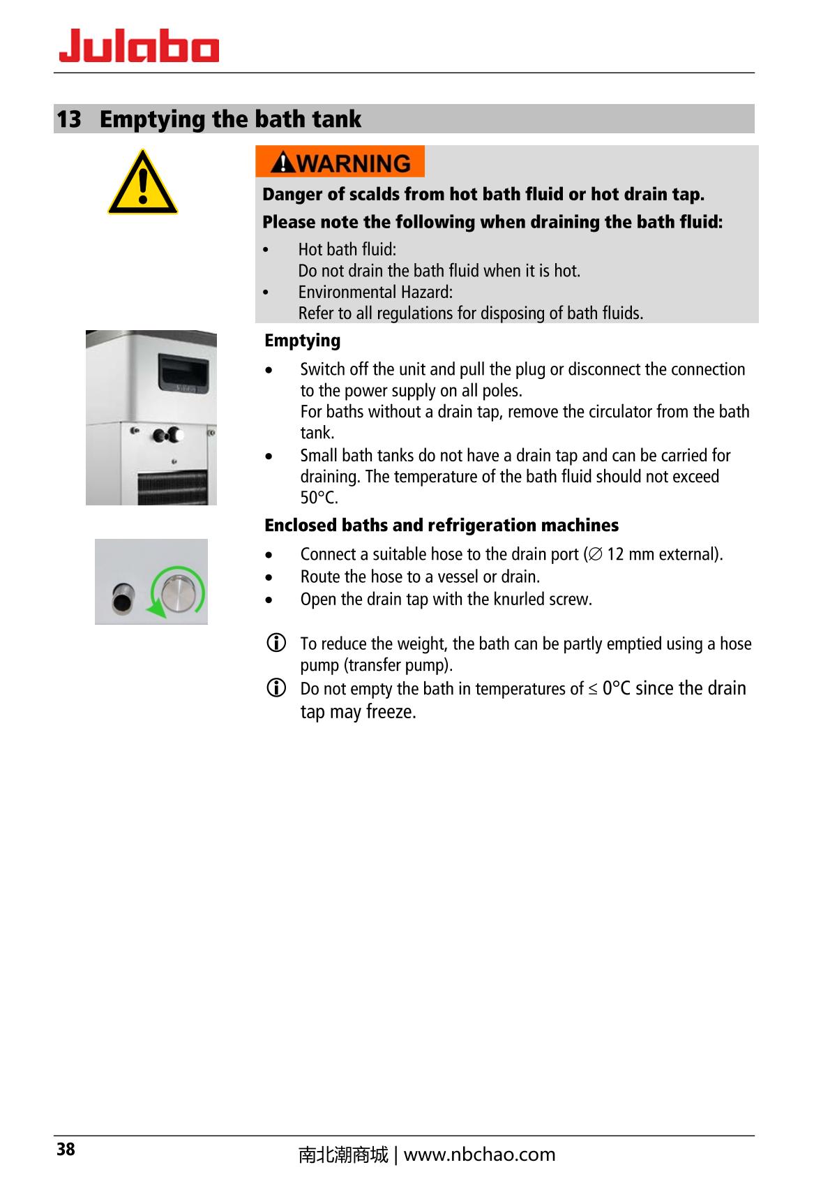 JULABO  Manual page 38