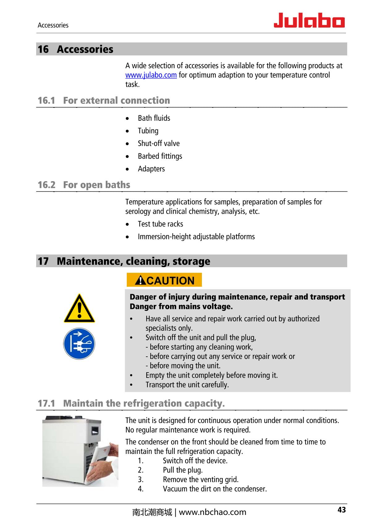 JULABO  Manual page 43