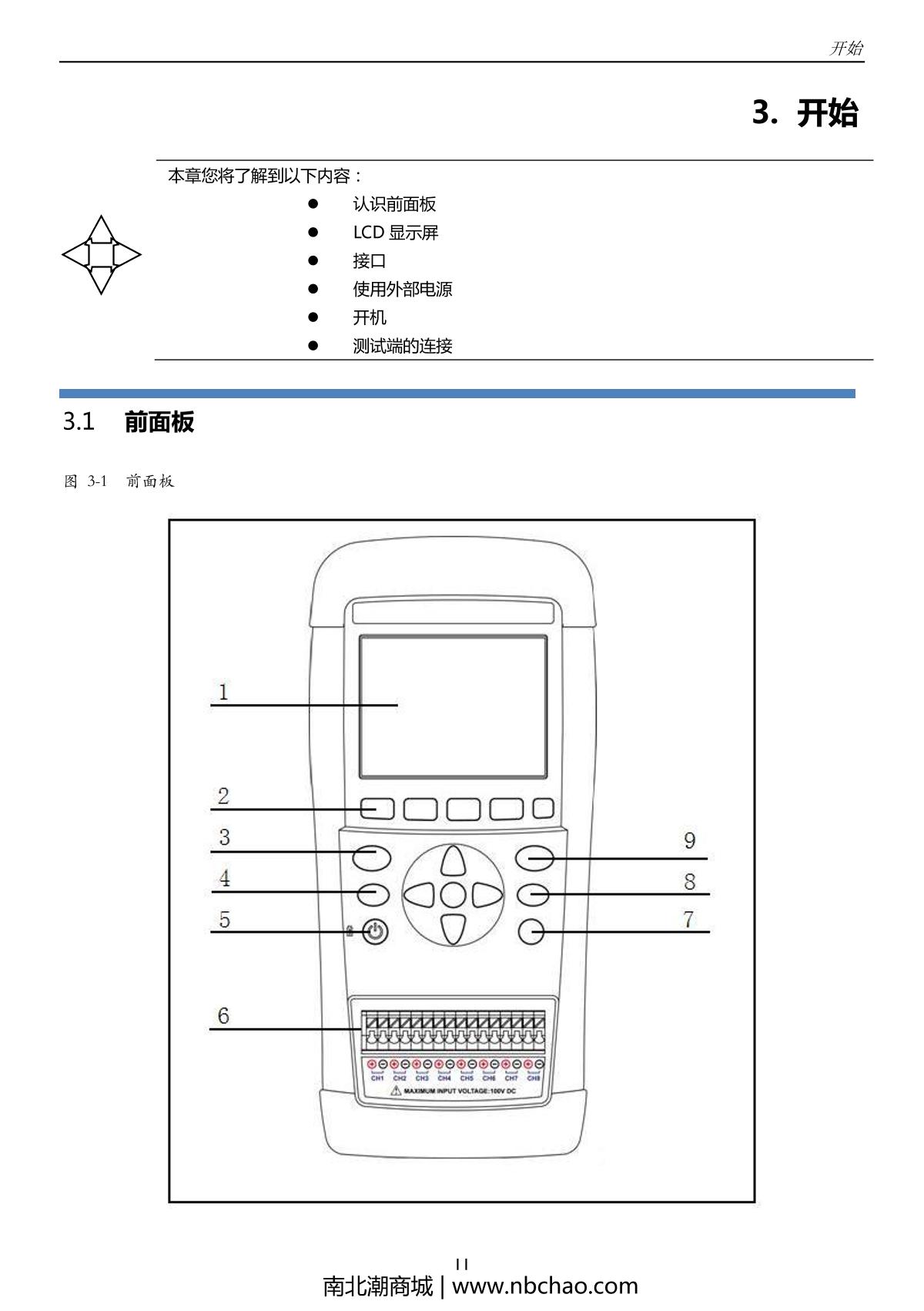Applent AT4202 Multichannel temperature TesterManual page 11