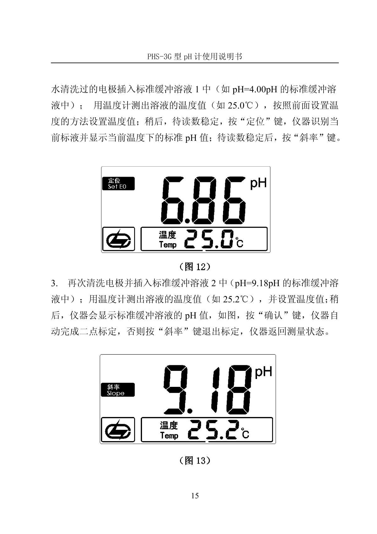 LeiCi PHS-3G pH meterManual page 18