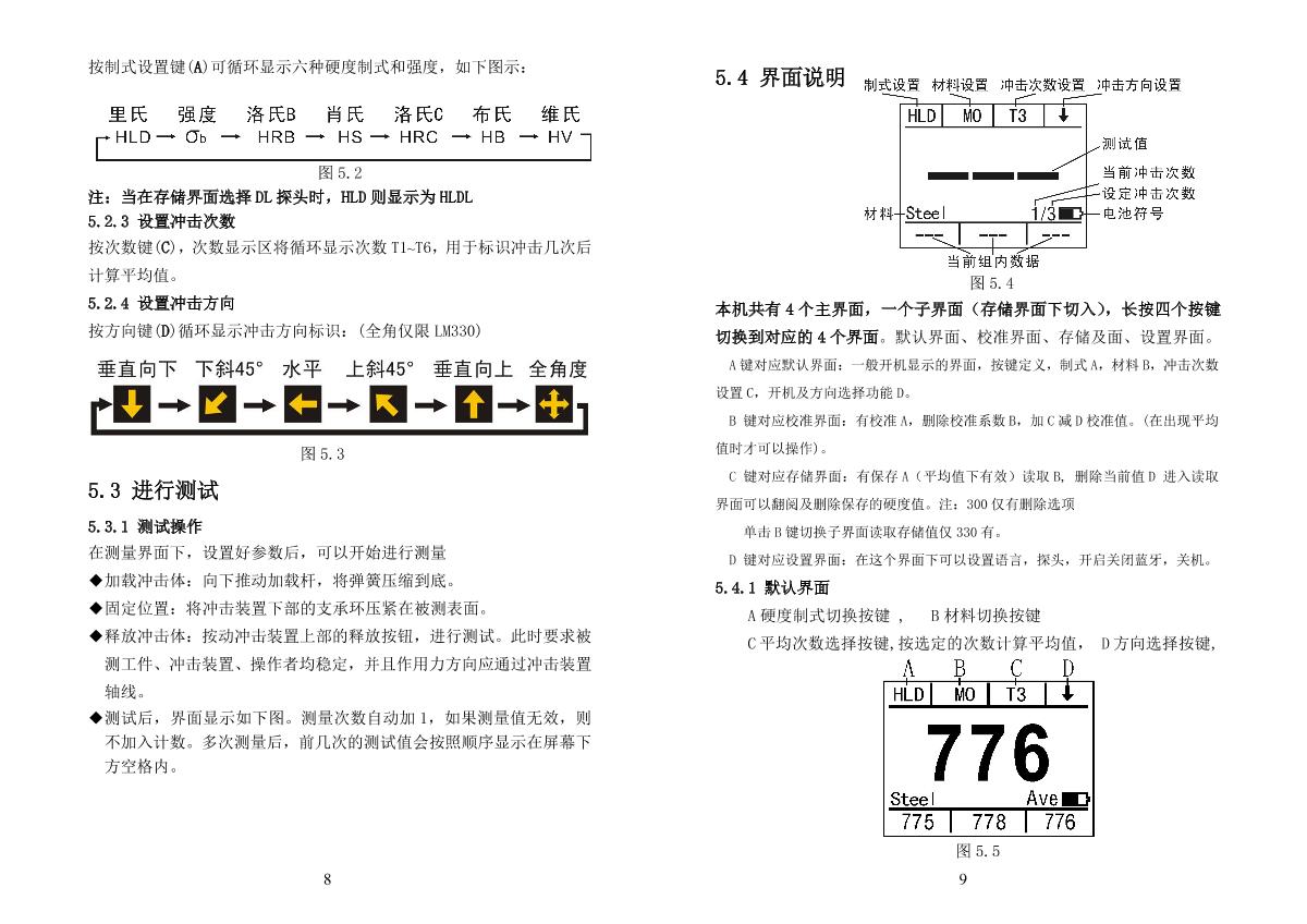 yushindt LM330 Leeb Hardness TesterManual page 5