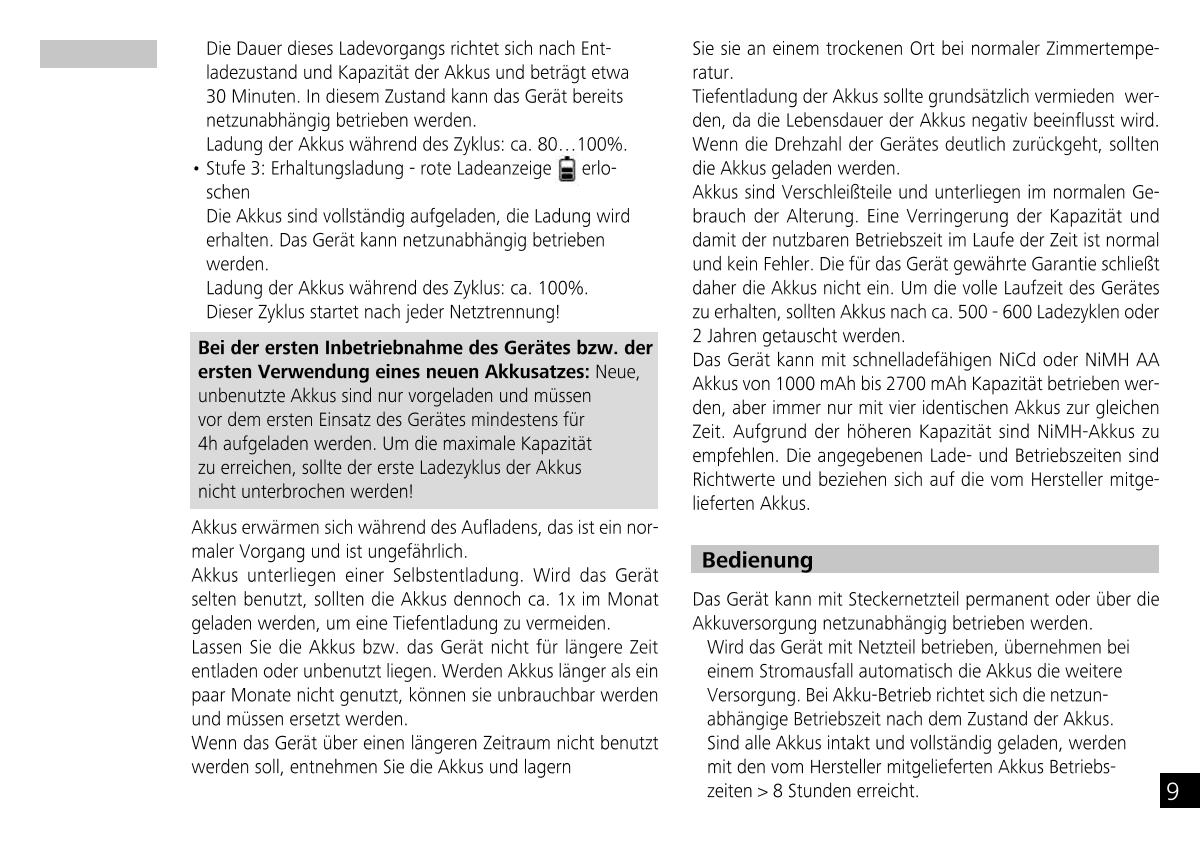 IKA Mobile Little Tony Magnetic StirrerManual page 9