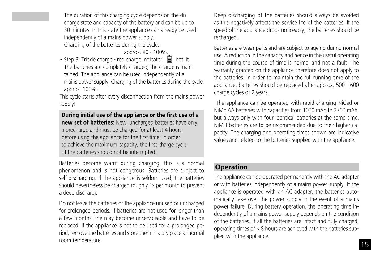 IKA Mobile Little Tony Magnetic StirrerManual page 15