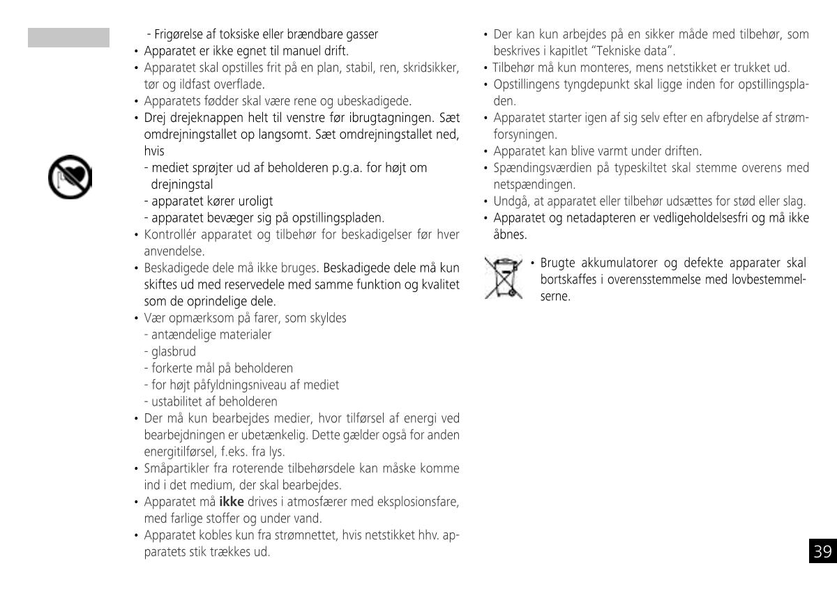 IKA Mobile Little Tony Magnetic StirrerManual page 39
