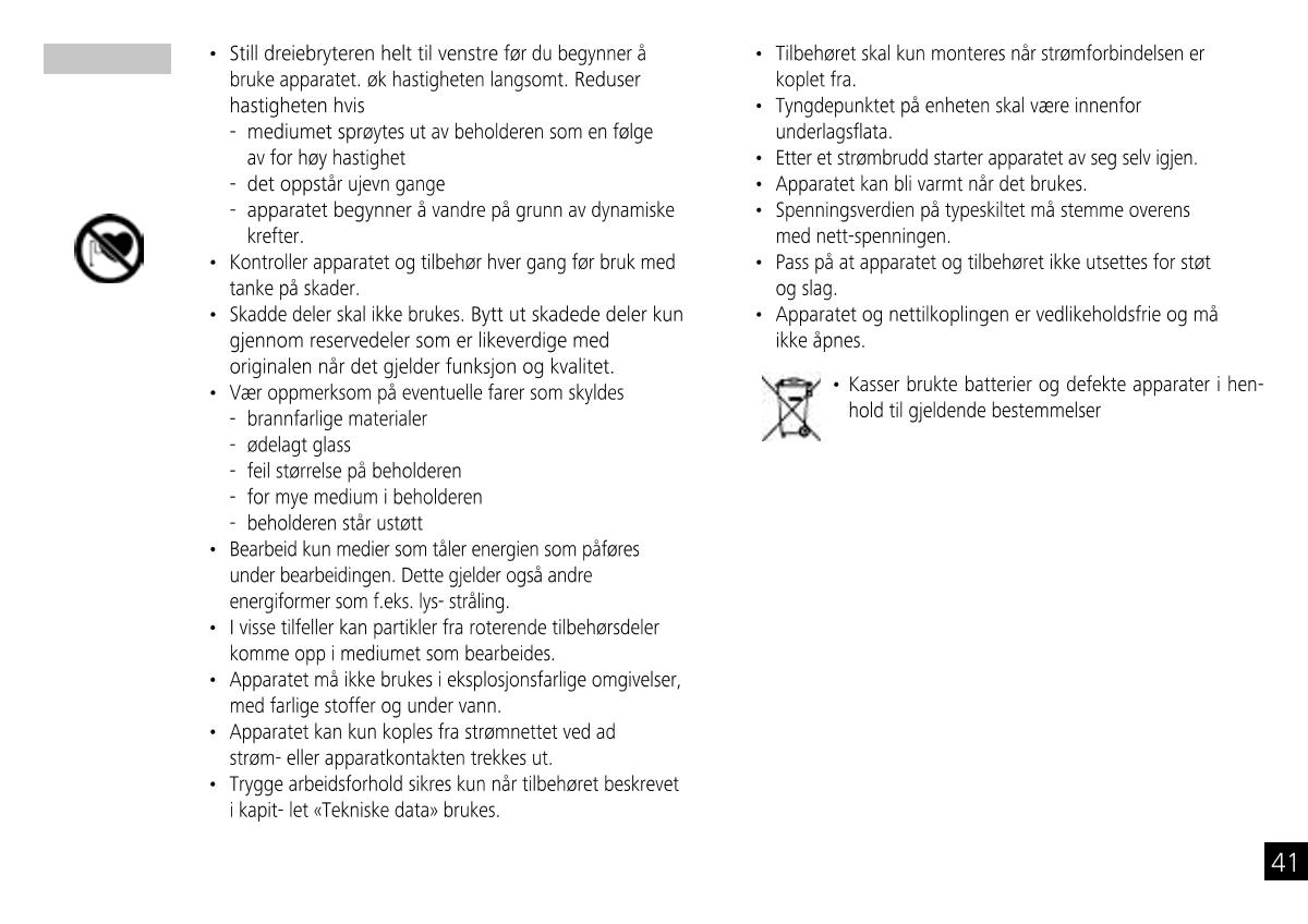 IKA Mobile Little Tony Magnetic StirrerManual page 41
