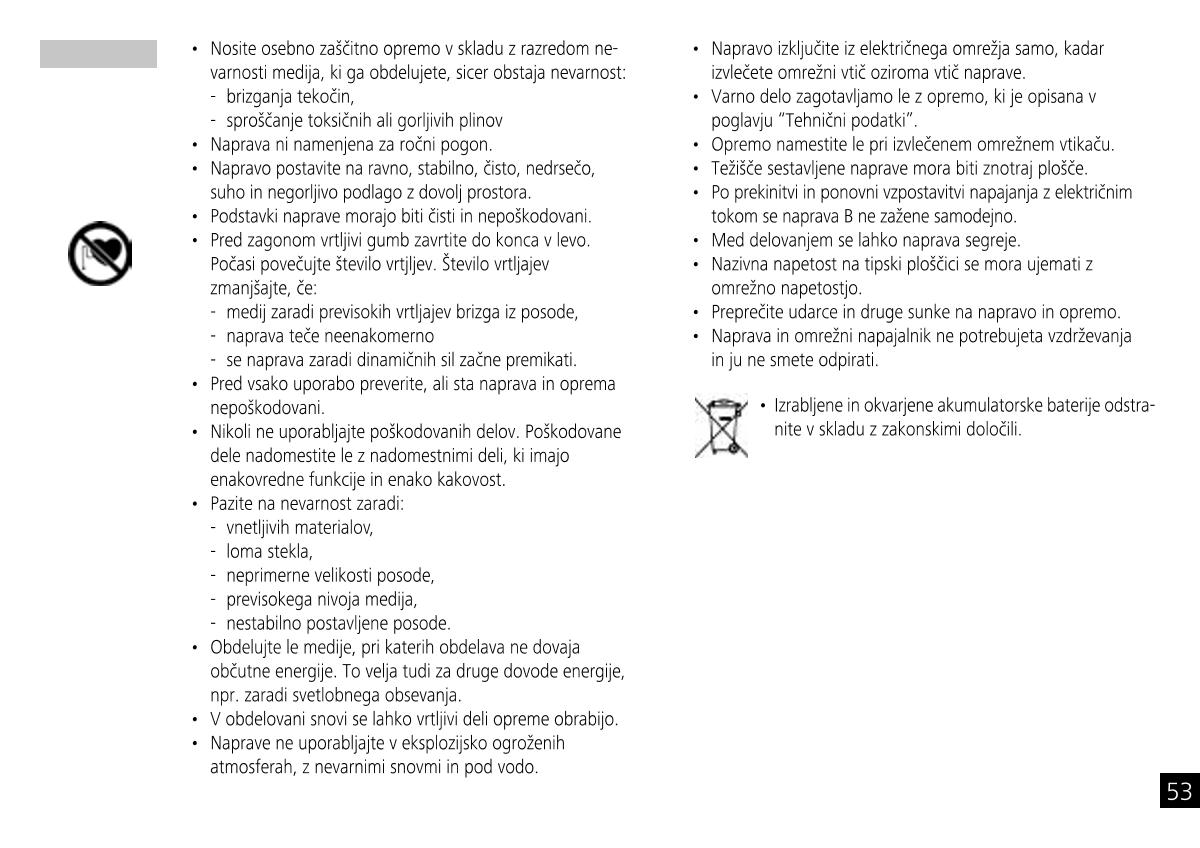IKA Mobile Little Tony Magnetic StirrerManual page 53