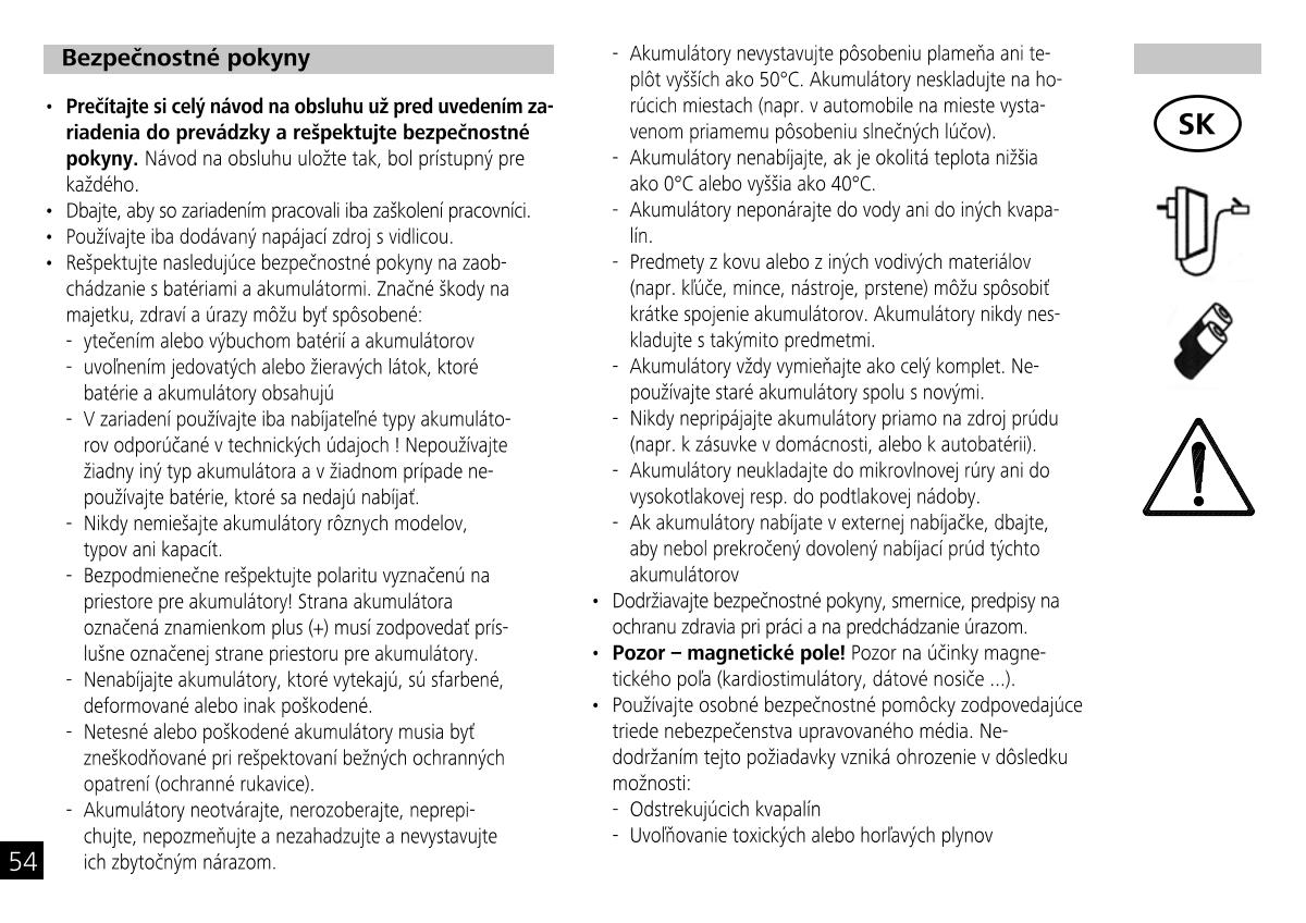IKA Mobile Little Tony Magnetic StirrerManual page 54