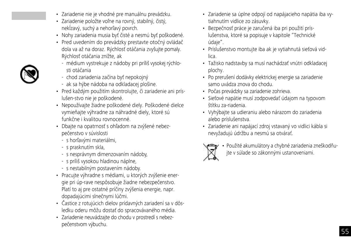 IKA Mobile Little Tony Magnetic StirrerManual page 55