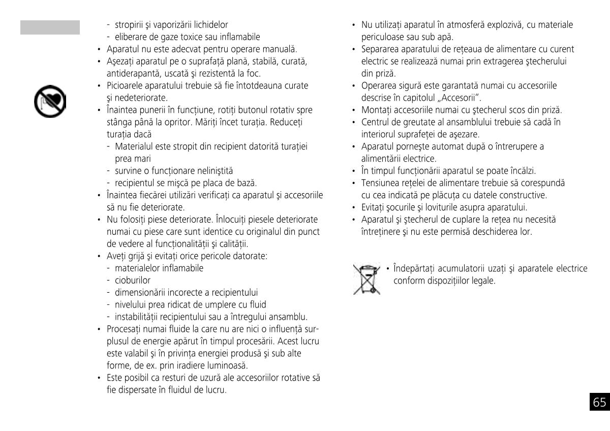 IKA Mobile Little Tony Magnetic StirrerManual page 65