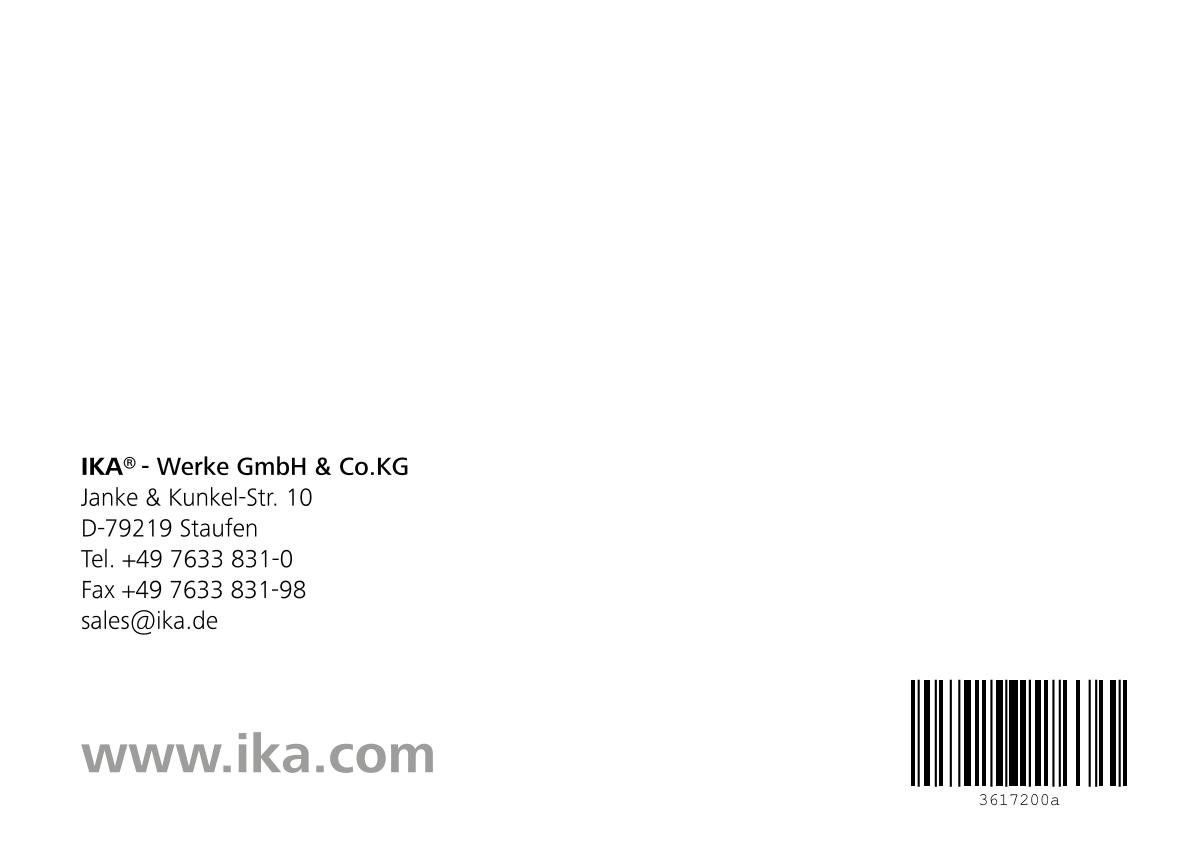 IKA Mobile Little Tony Magnetic StirrerManual page 68