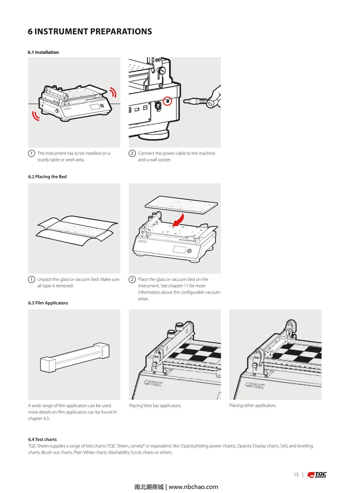 TQC sheen AB4120 Automatic Film ApplicatorManual page 14