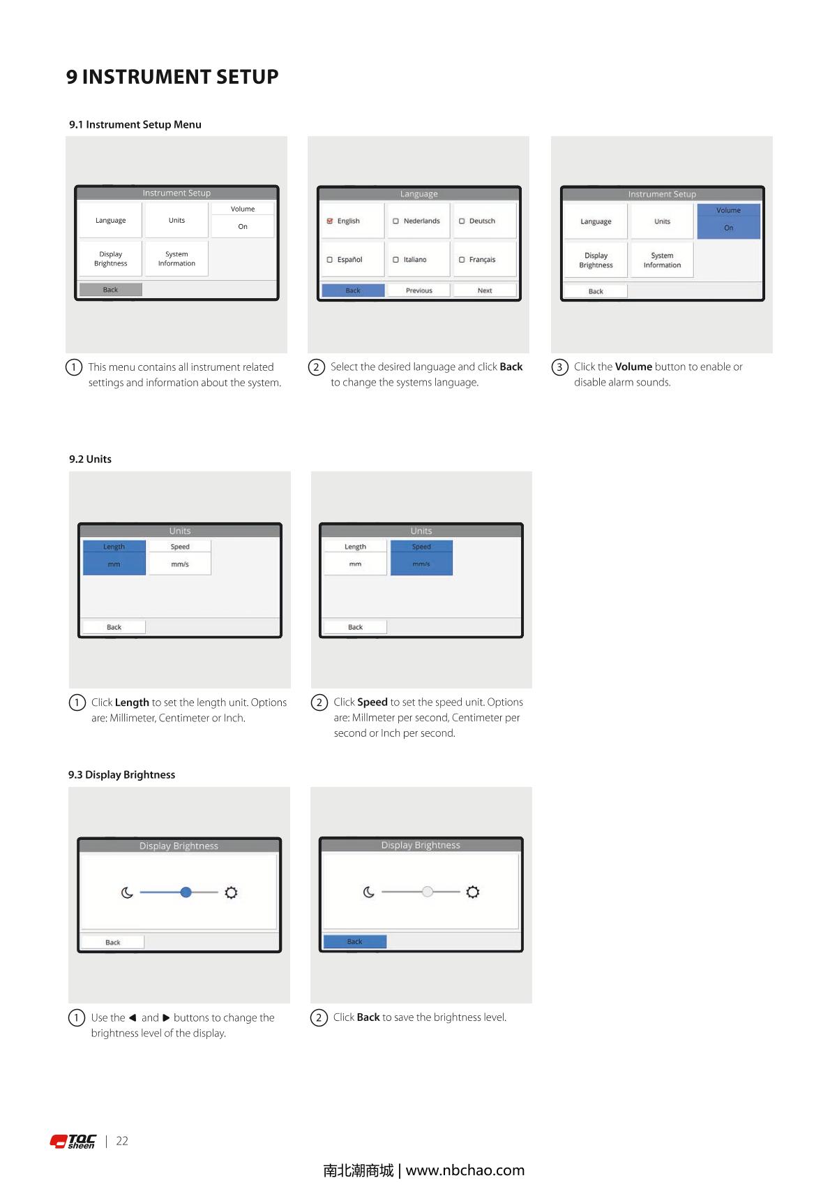 TQC sheen AB4120 Automatic Film ApplicatorManual page 21