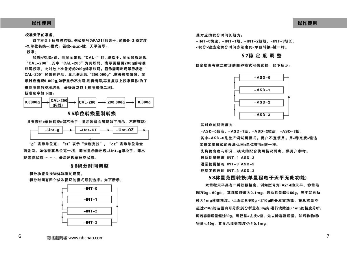 LiangPing FA1004  Electronic Analytical Balance brochure page 5