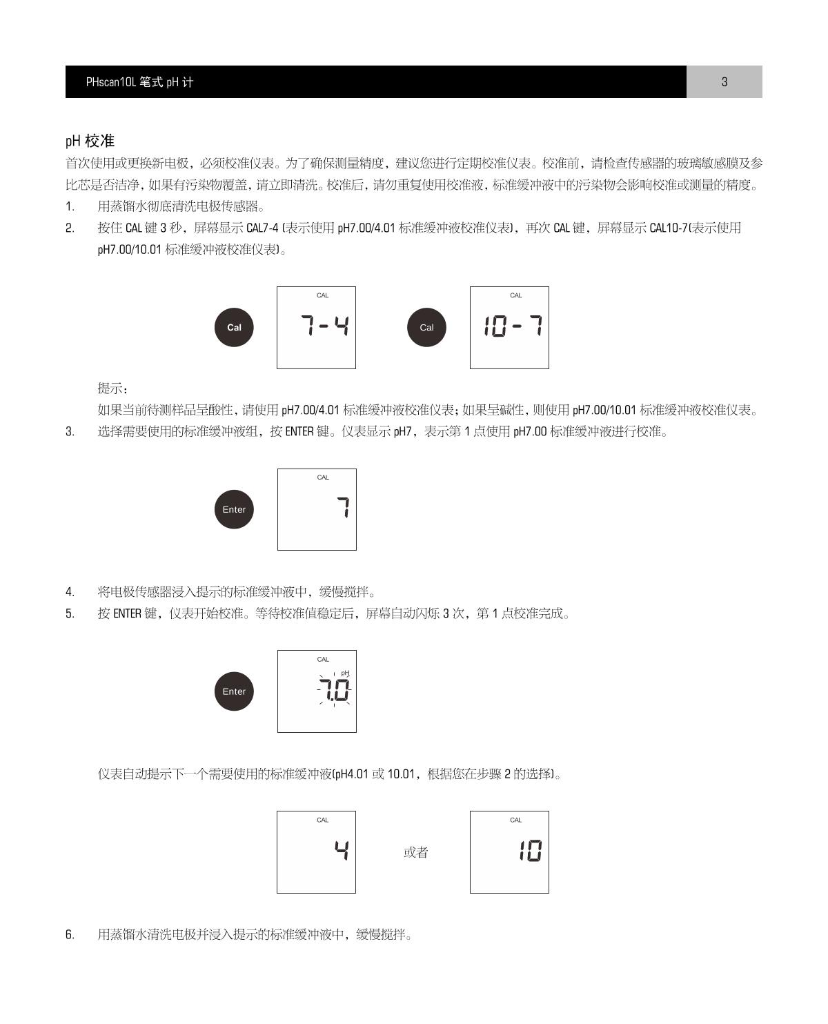 Bante PHscan10L Pen pH MeterManual page 4