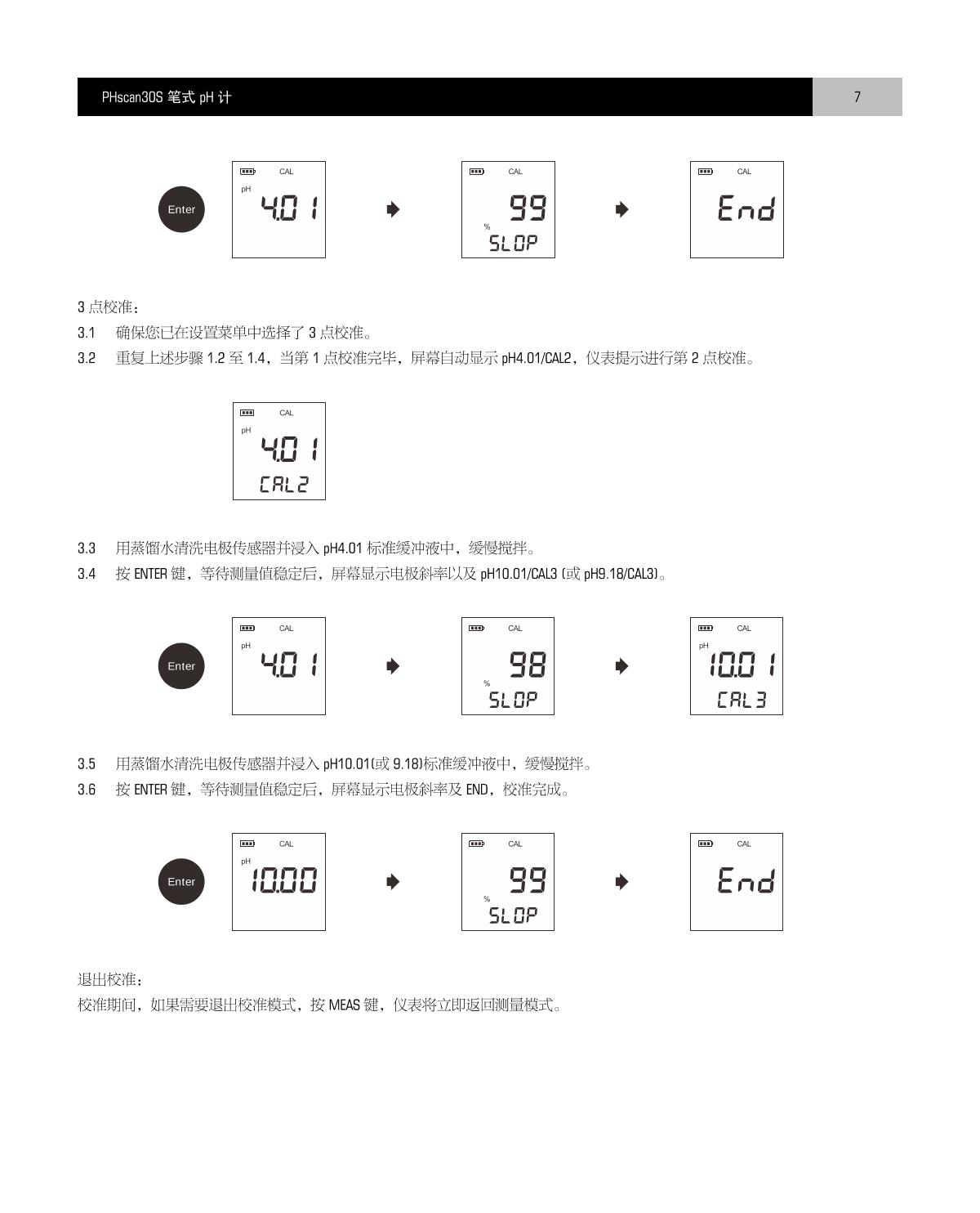 Bante PHscan30S-K Pen pH meter brochure page 8
