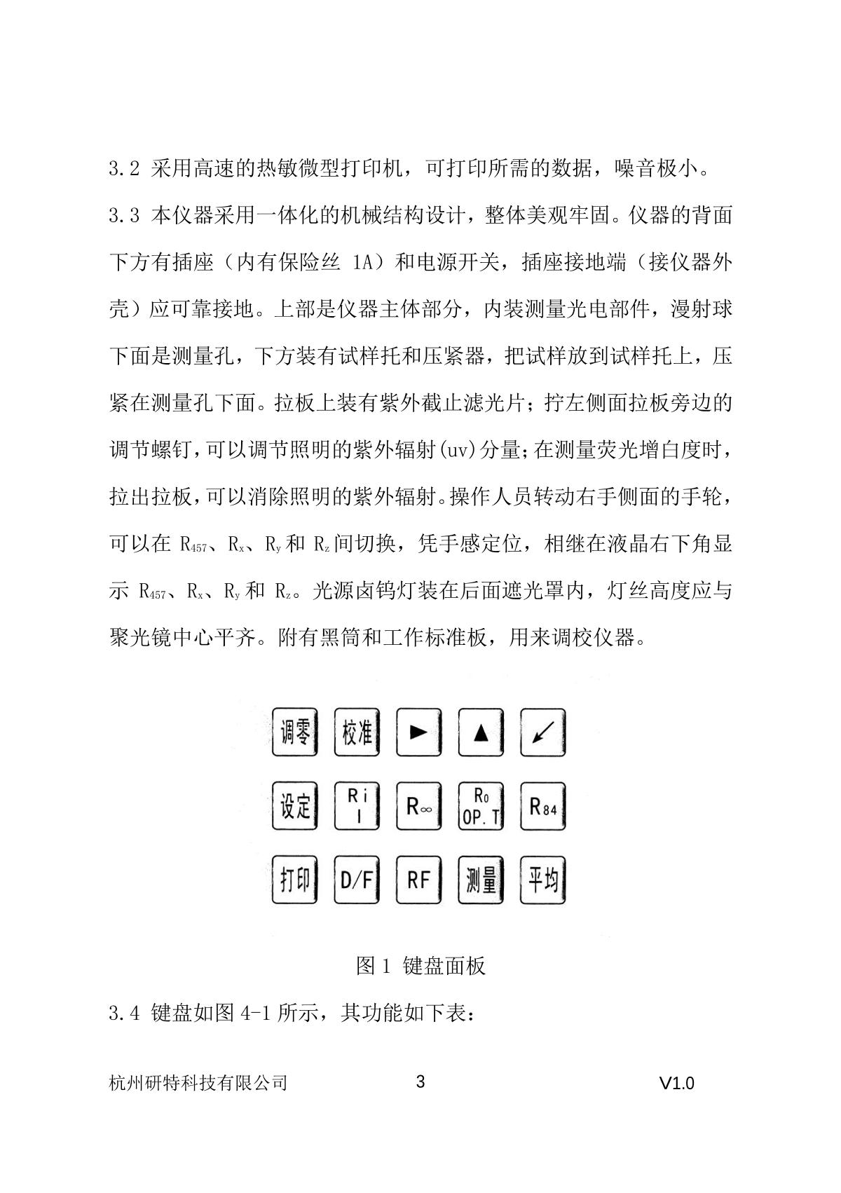 YanTe YT-48A Whiteness ColorimeterManual page 4