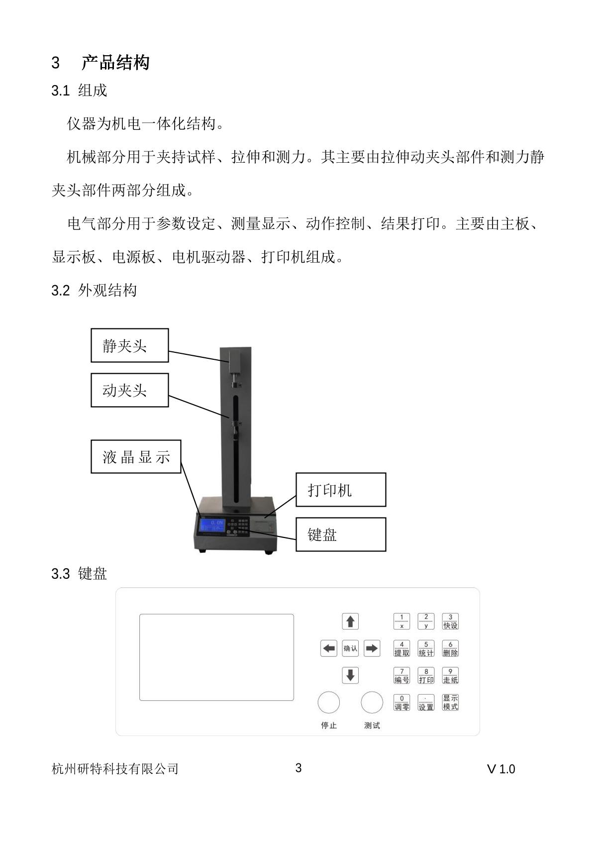 YanTe YT-L30 Vertical computer tensIon MeterManual page 4