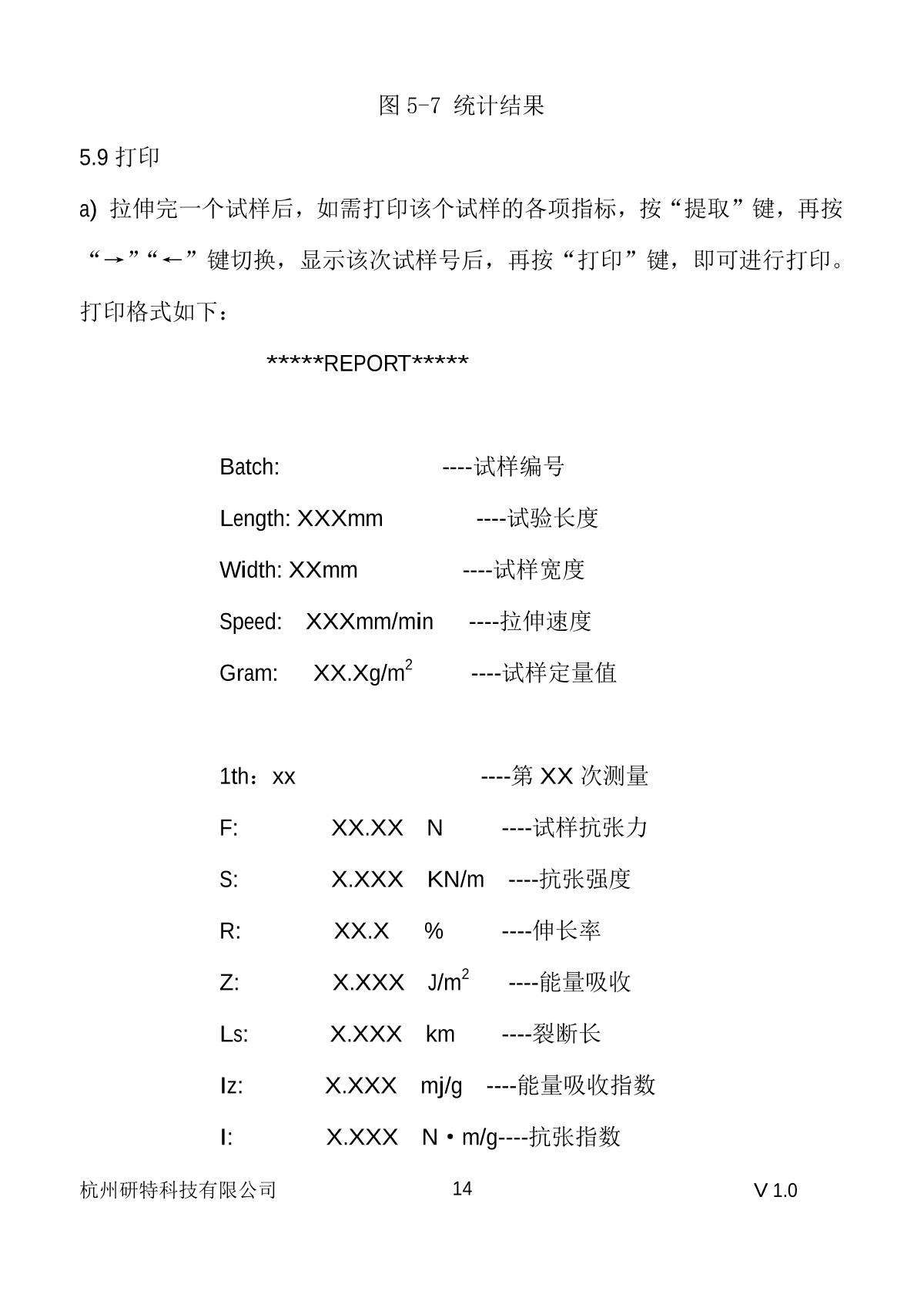 YanTe YT-L30 Vertical computer tensIon MeterManual page 15
