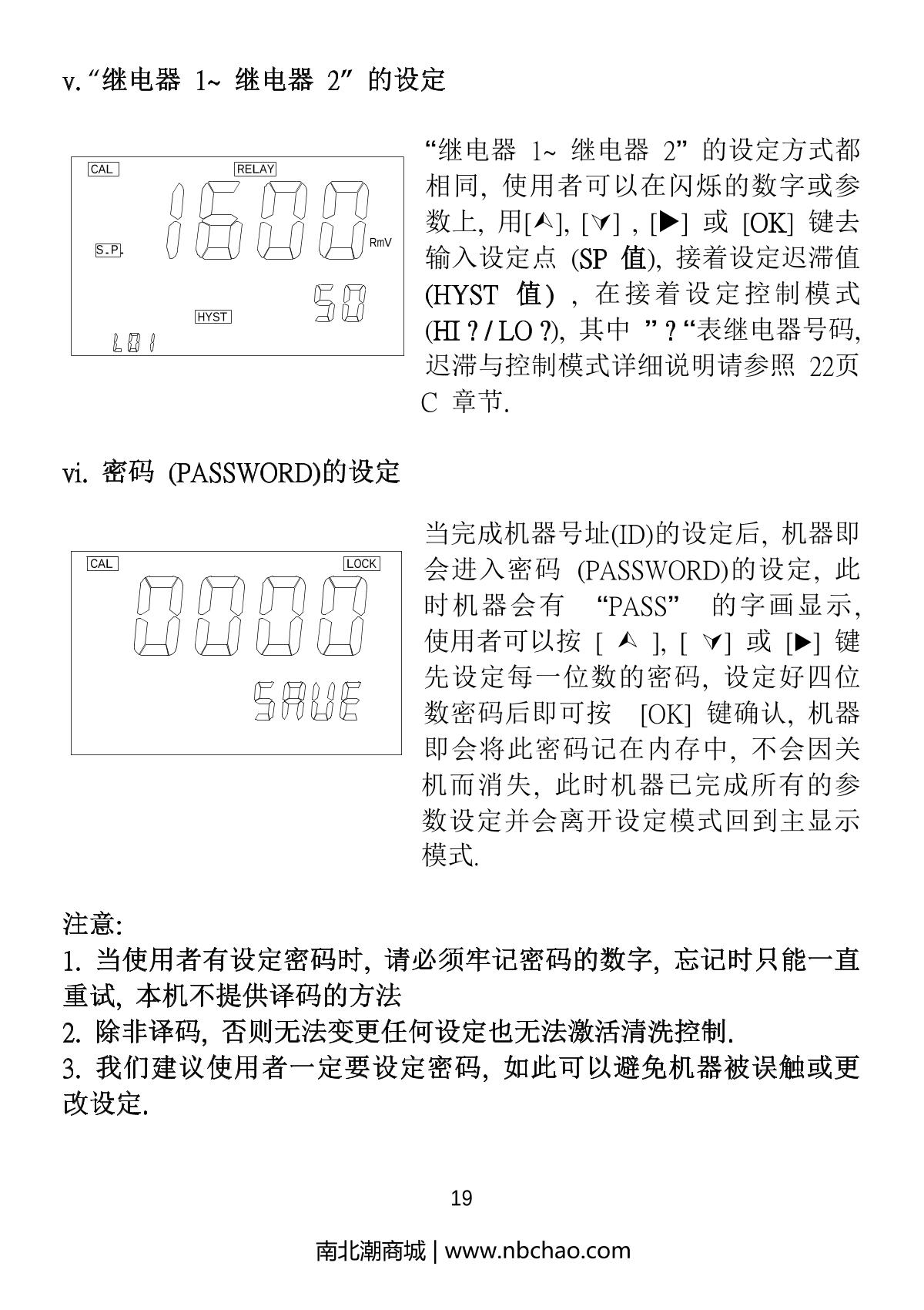 JENCO 6313 pH oxidation controllerManual page 20