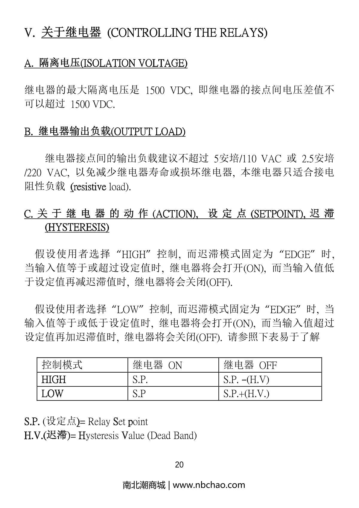 JENCO 6313 pH oxidation controllerManual page 21