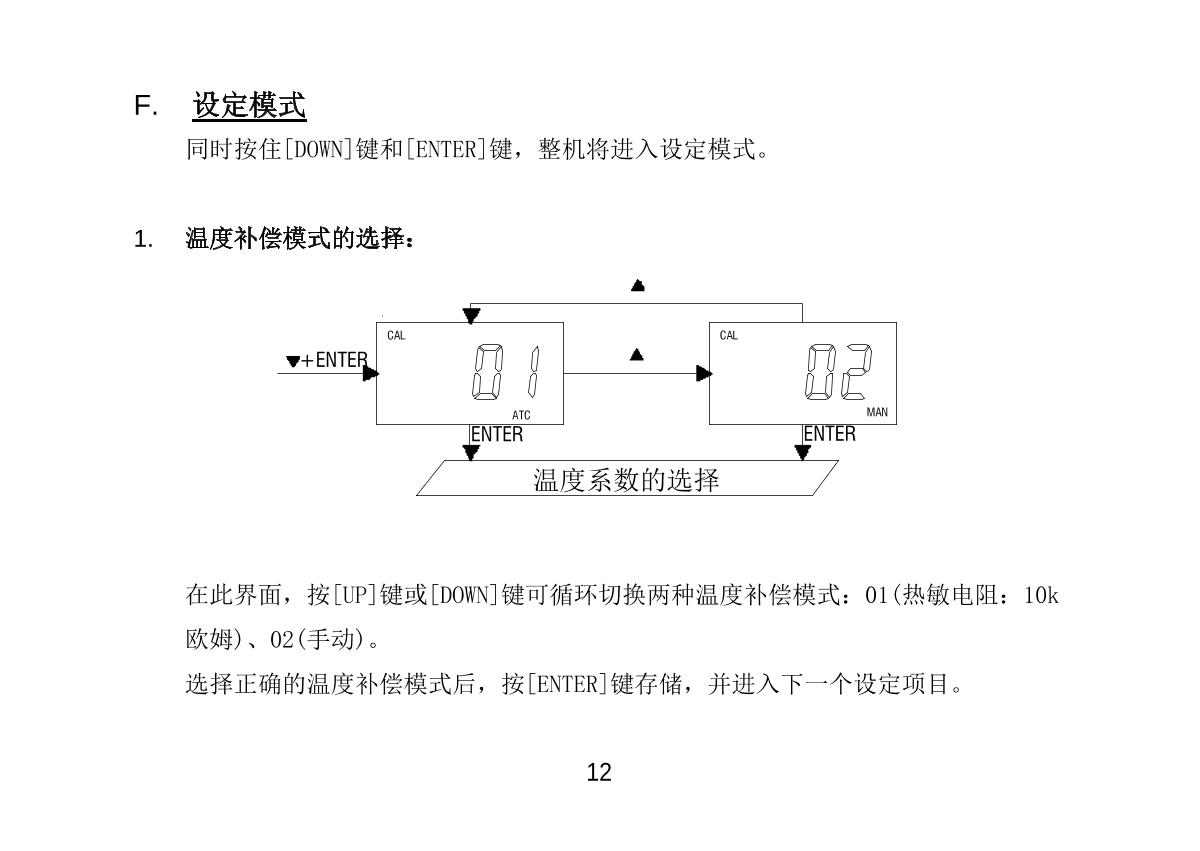 JENCO 3331 Resistivity temperature transmitterManual page 12