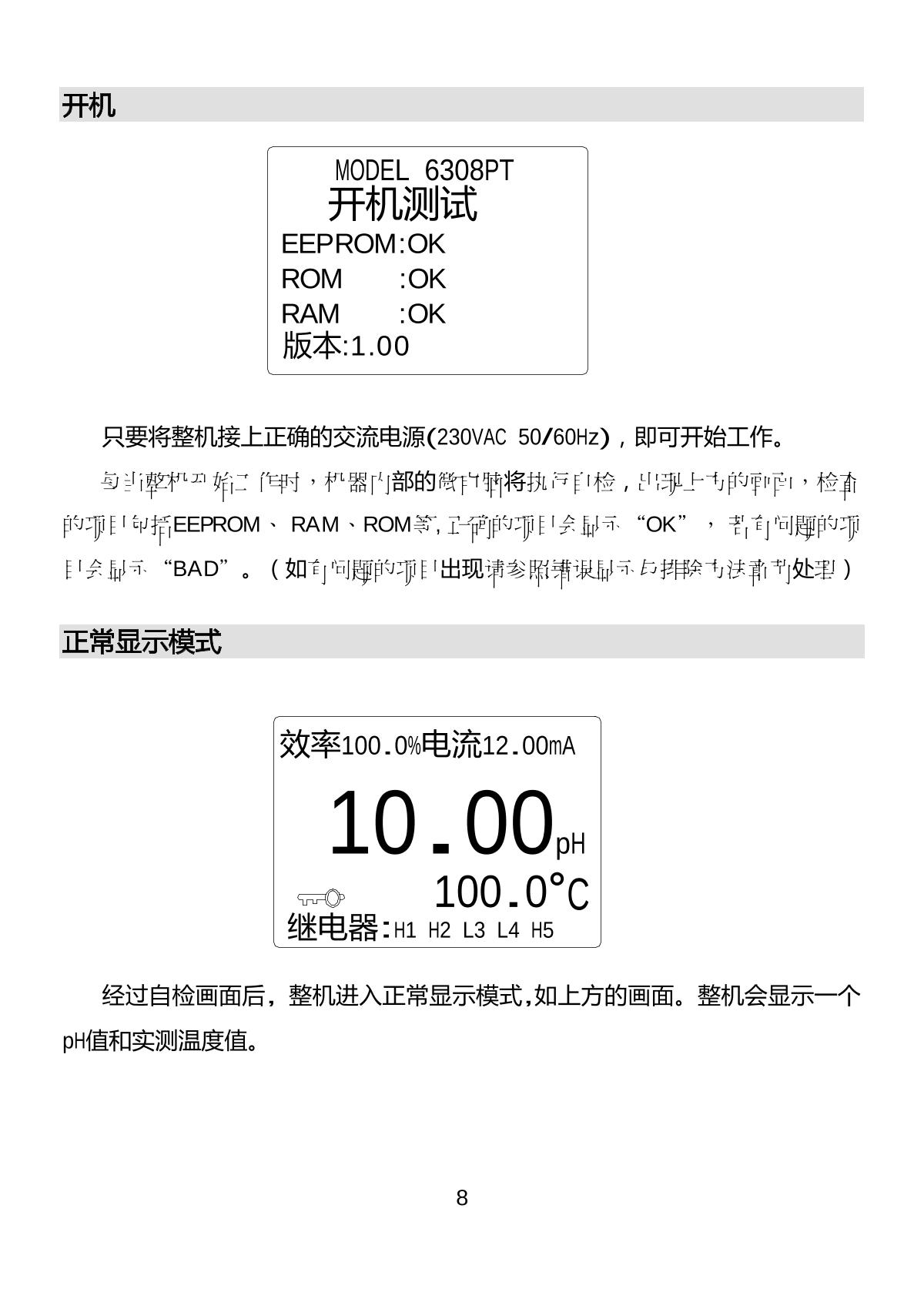 JENCO 6308PT (set) pH temperature controllerManual page 9