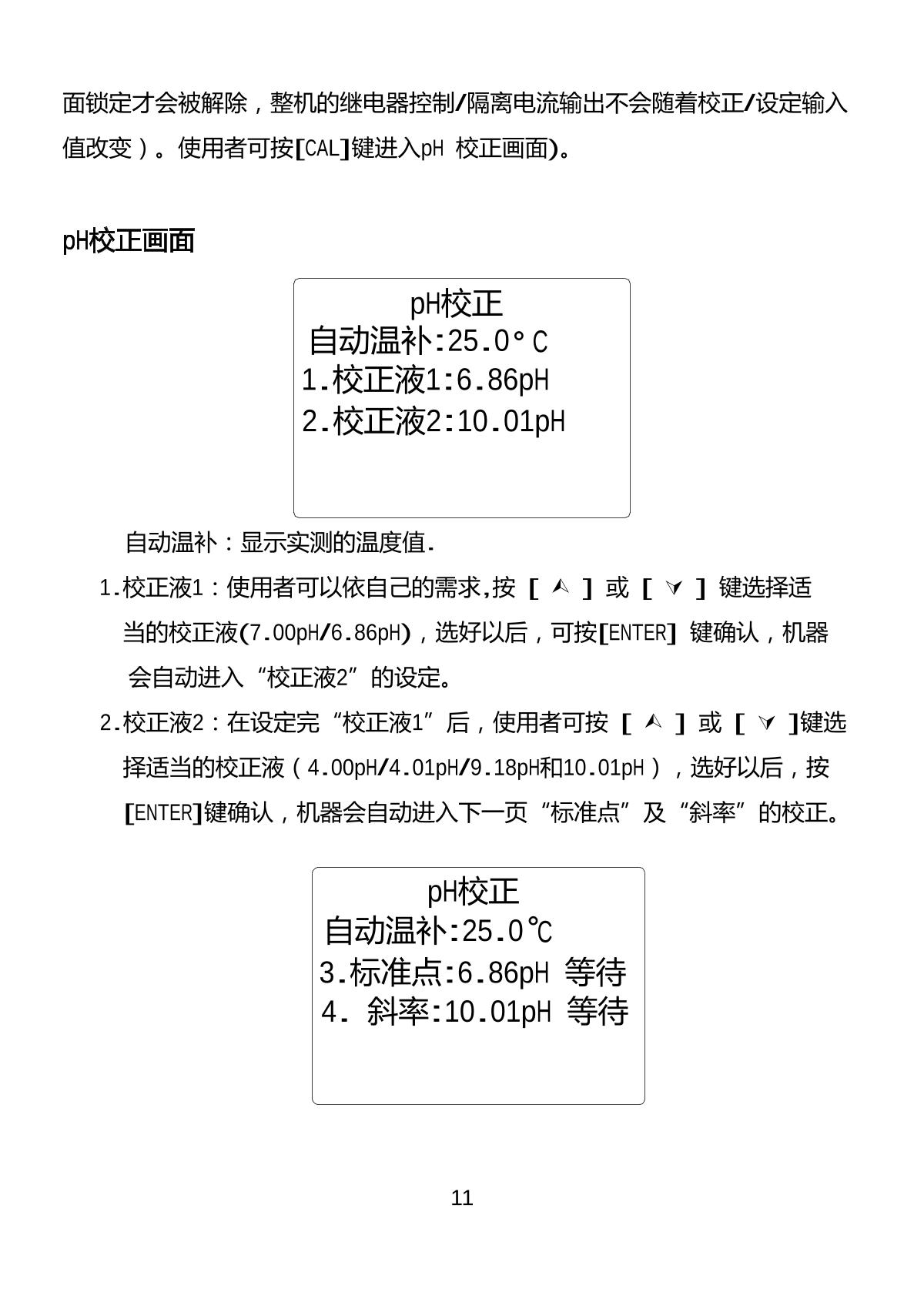 JENCO 6308PT (set) pH temperature controllerManual page 12