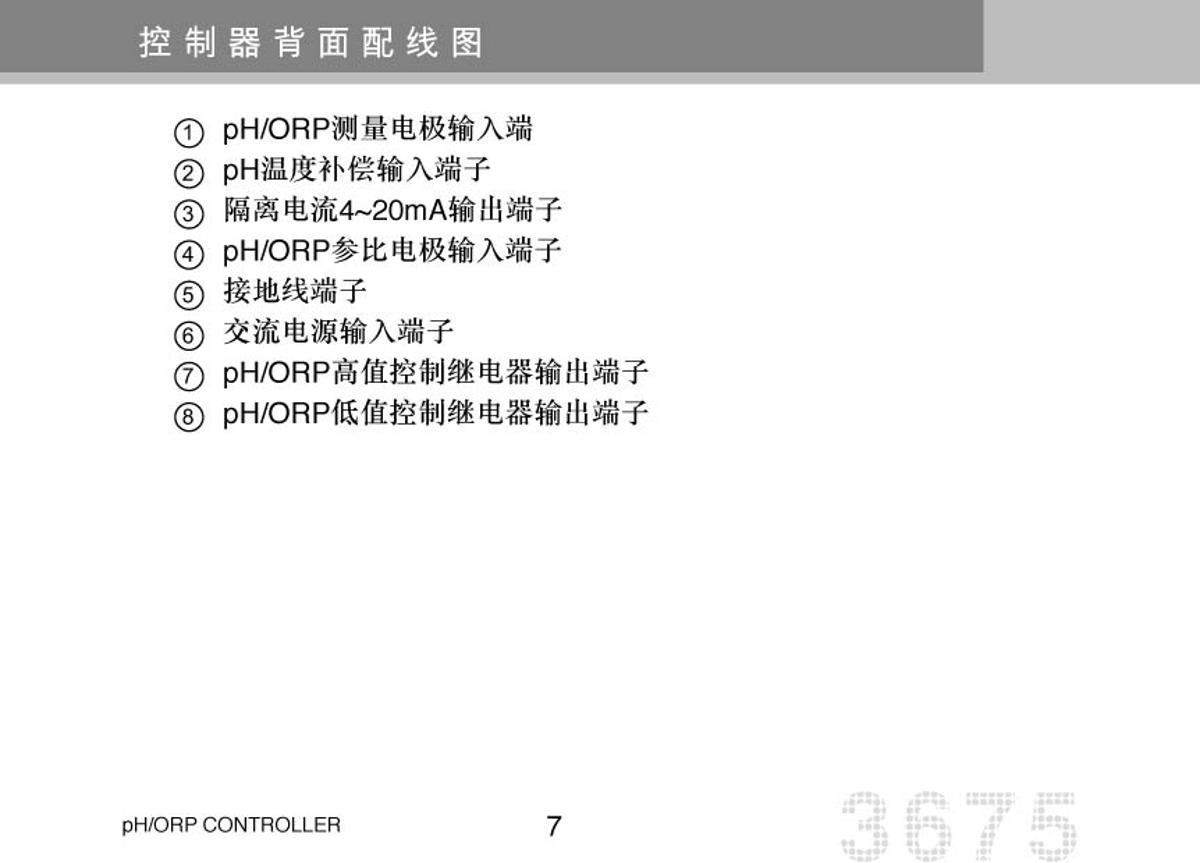 JENCO 3675 pH oxidation controllerManual page 10