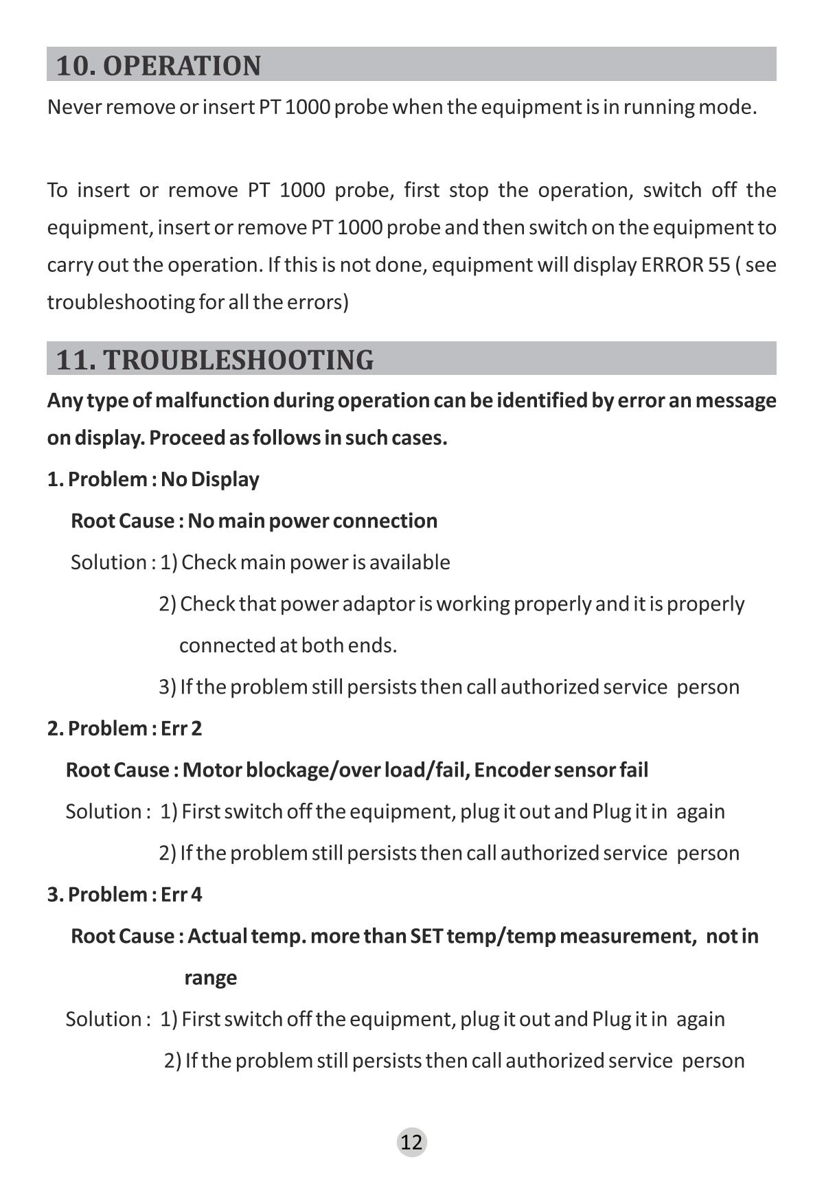 BIOFIL MS HP320D Magnetic StirrerManual page 15