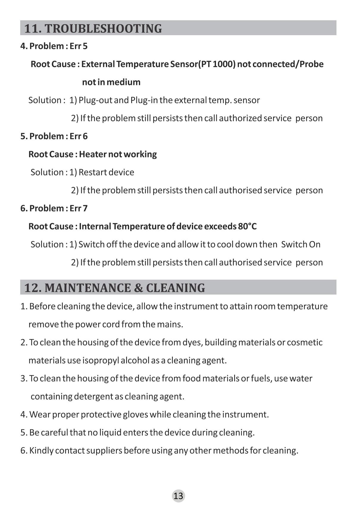 BIOFIL MS HP320D Magnetic StirrerManual page 16