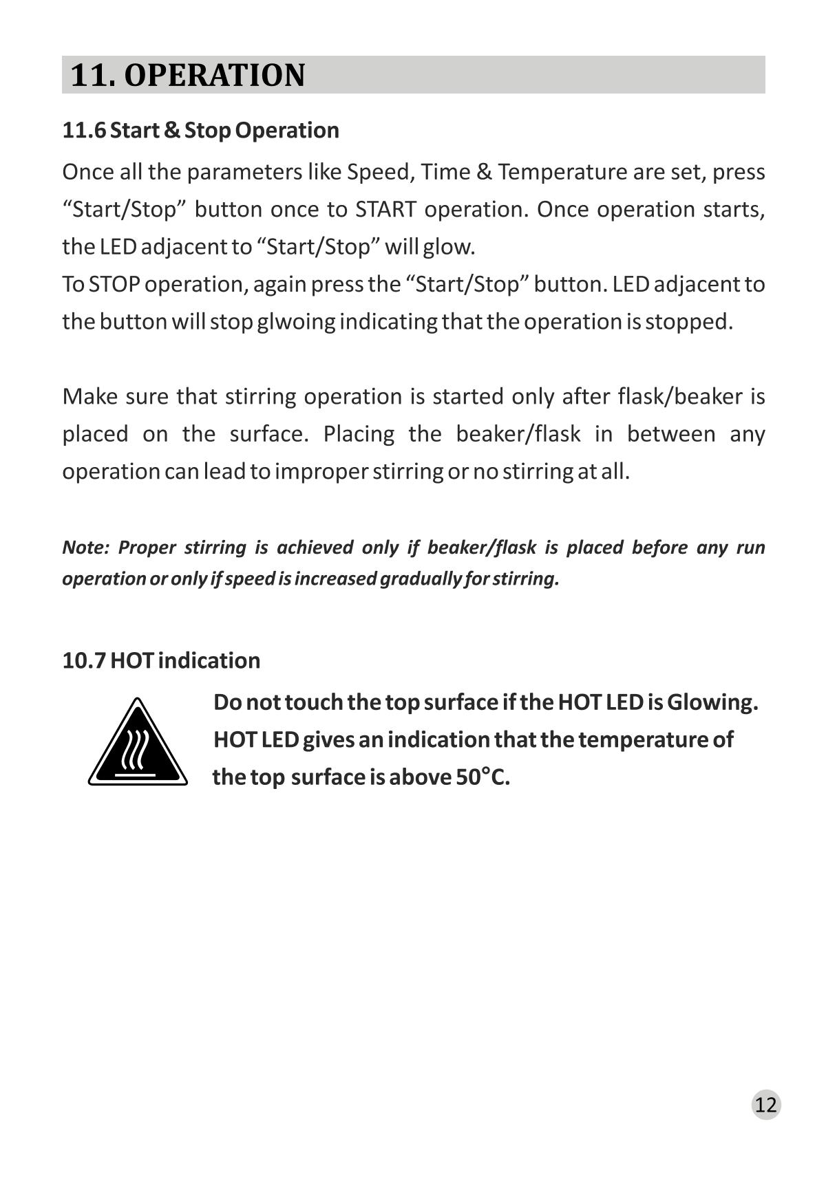BIOFIL MS 15M Magnetic StirrerManual page 16
