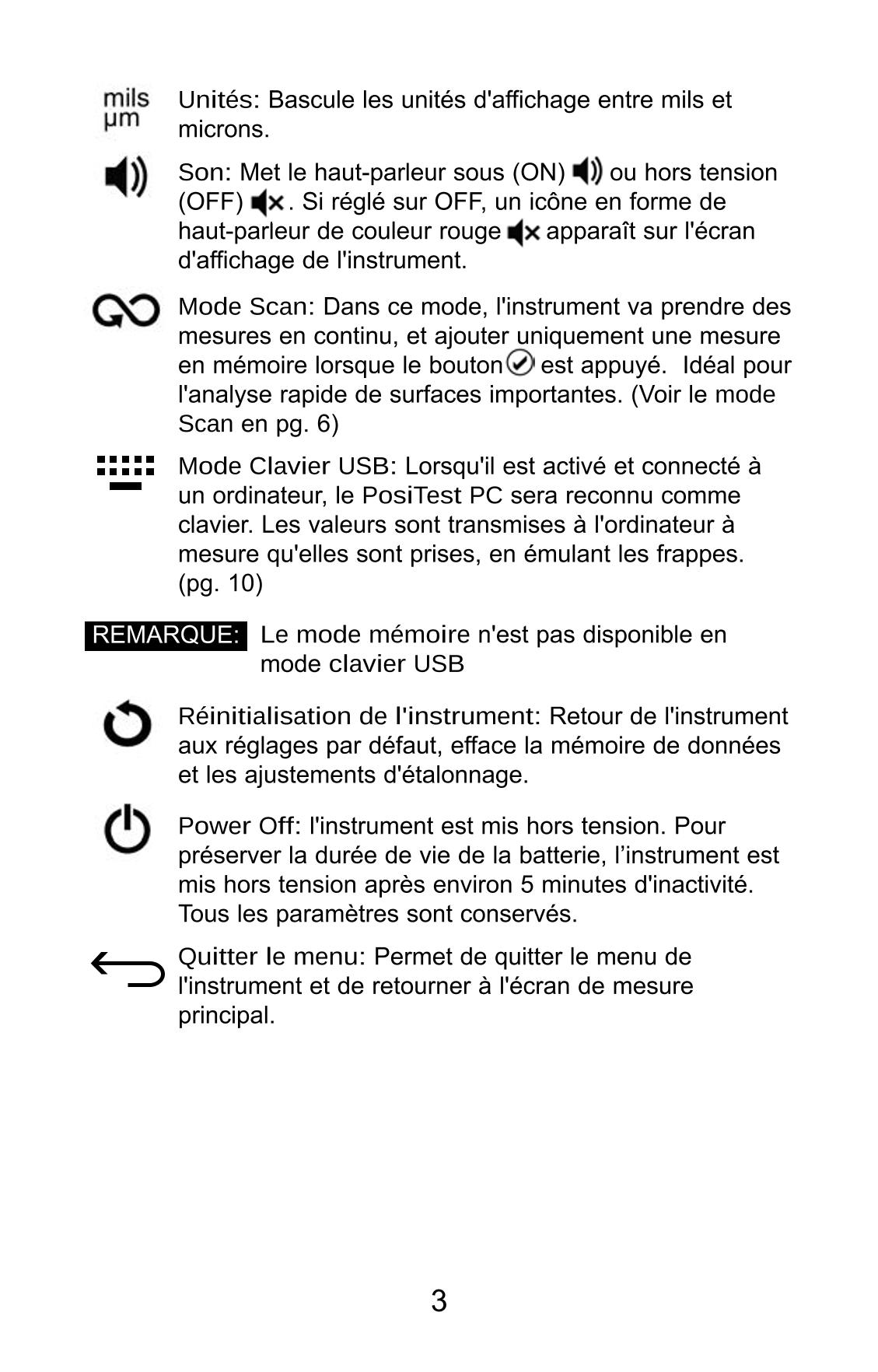 Defelsko PosiTest PC Non-contact uncured powder Thickness GaugeManual page 44