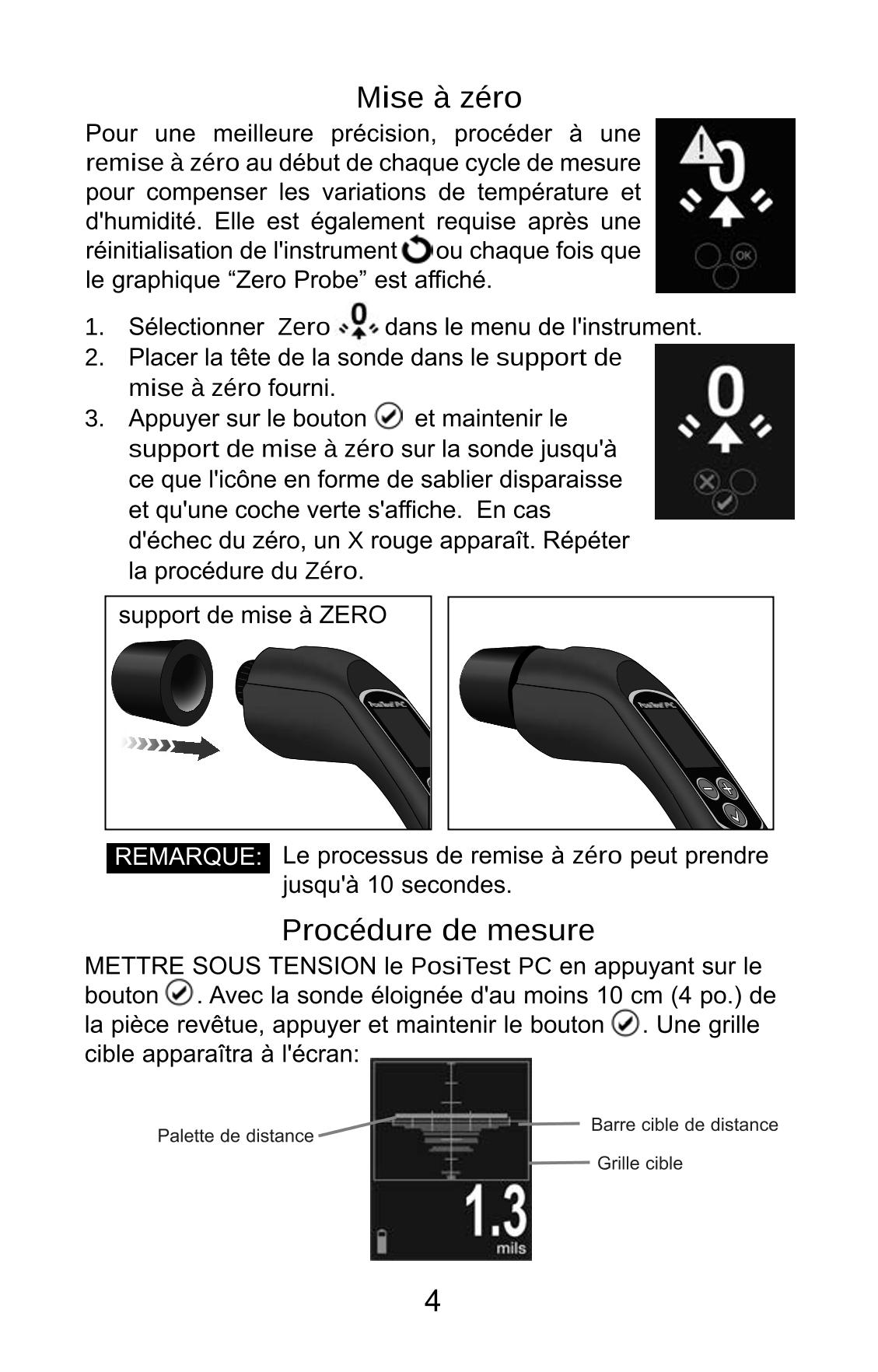 Defelsko PosiTest PC Non-contact uncured powder Thickness GaugeManual page 45