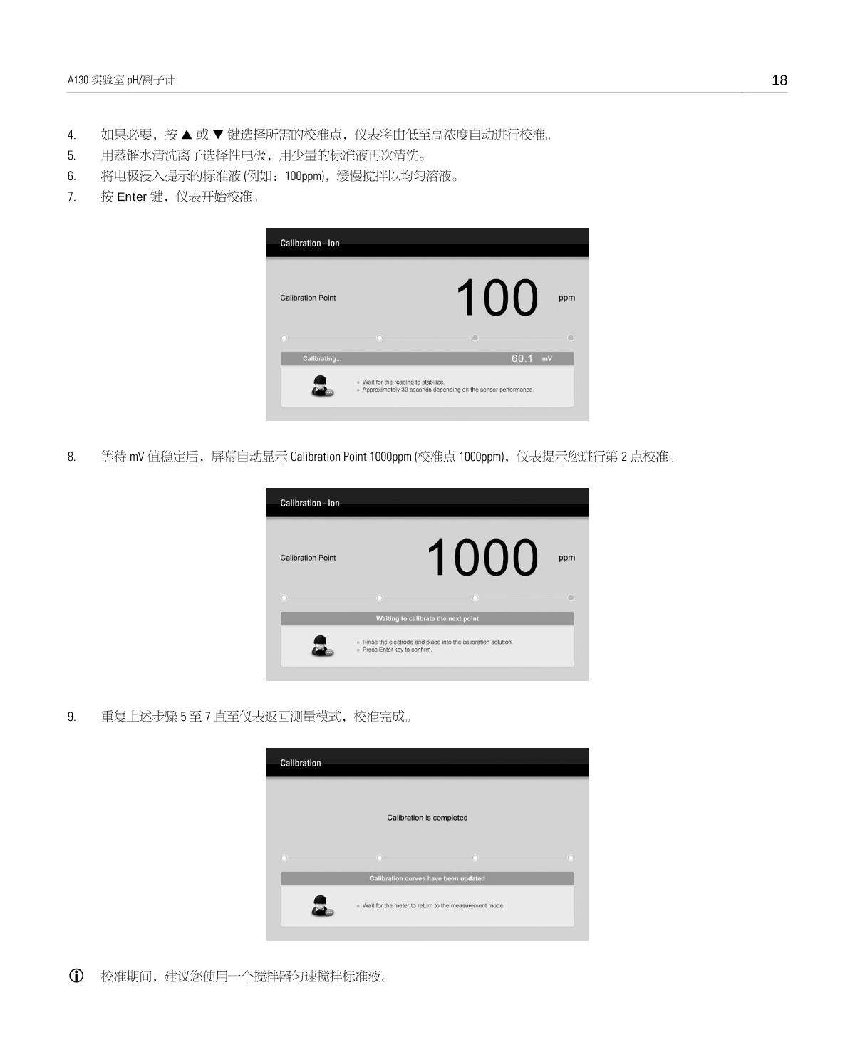 Bante A130-CN Laboratory pH MeterManual page 19