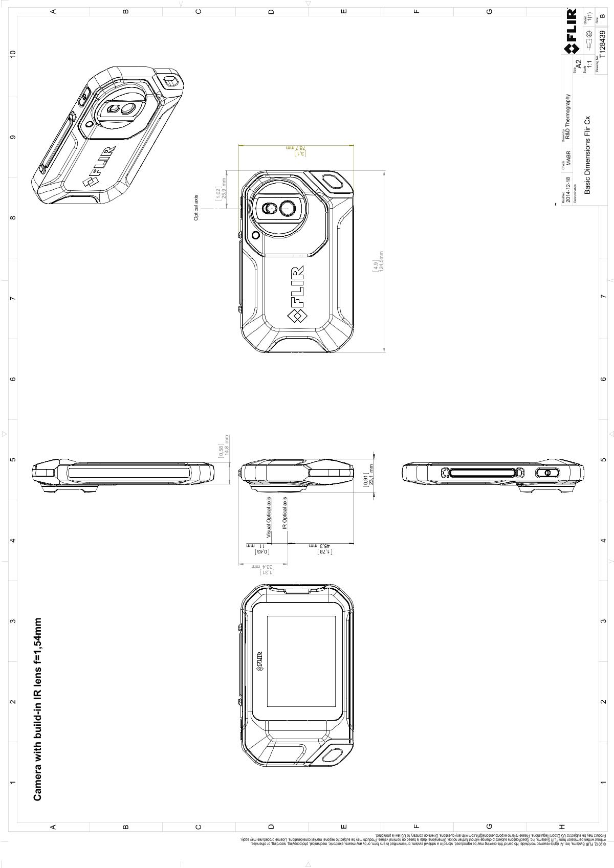 FLIR Flir C3 Portable Thermal Imaging CameraManual page 32