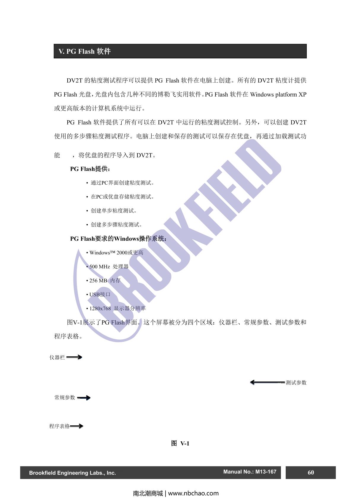 Brookfield DV2TLV ViscometerManual page 60