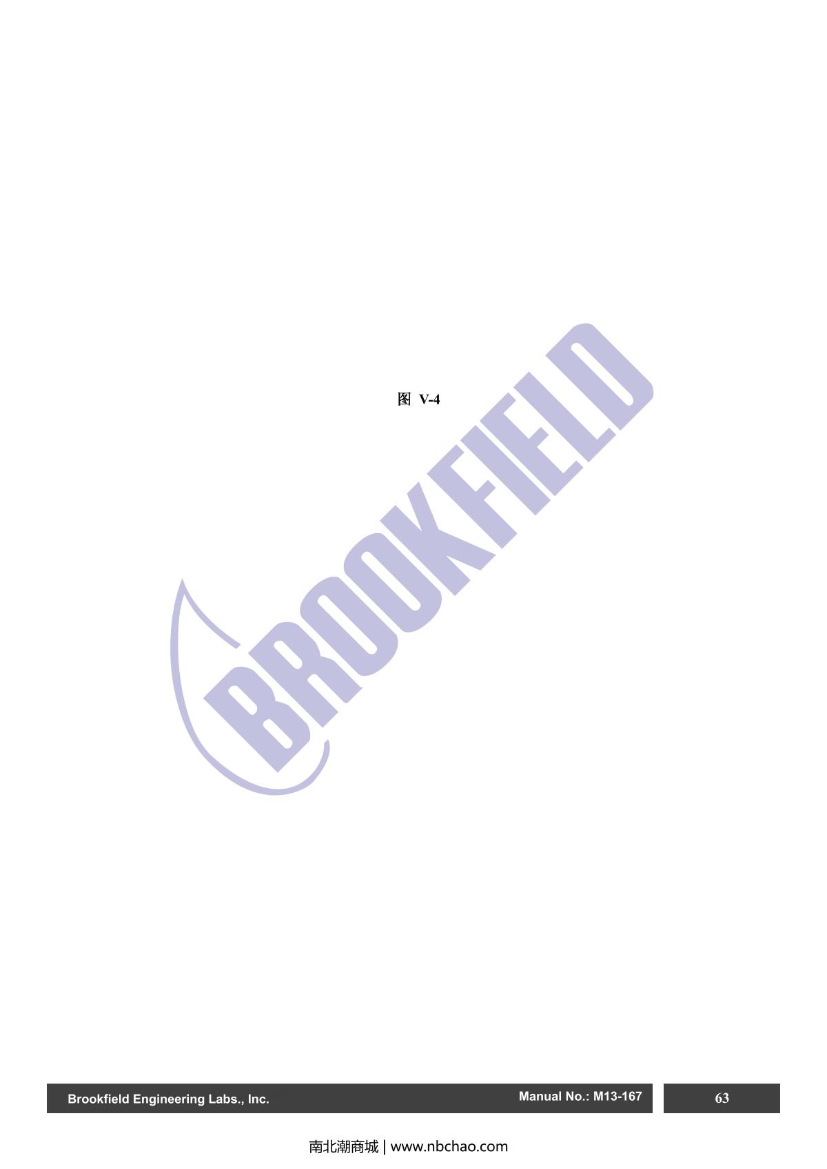 Brookfield DV2TLV ViscometerManual page 63