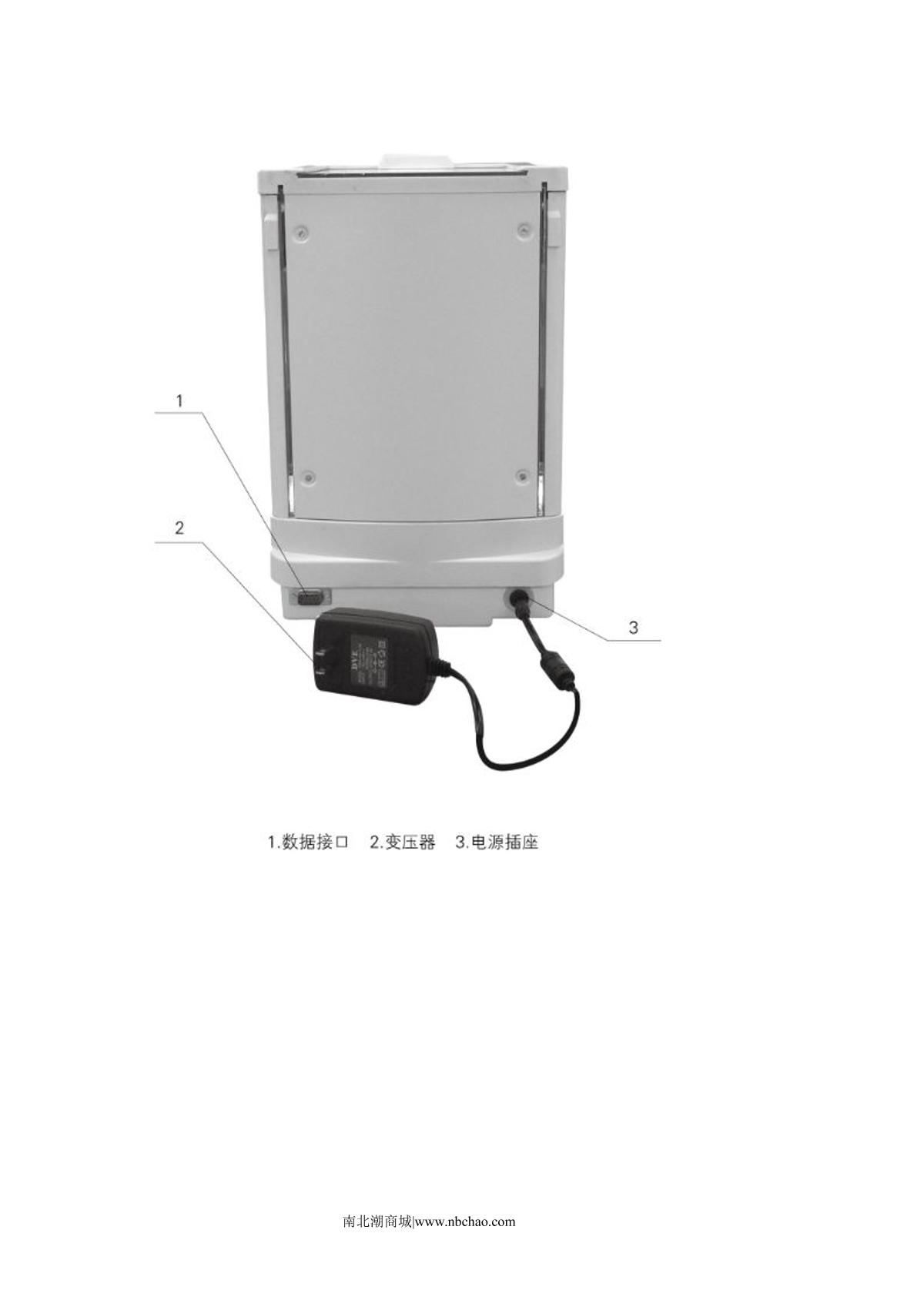 JINGHAI JA2003 (Internal calibration) Electronic analytical balanceManual page 6